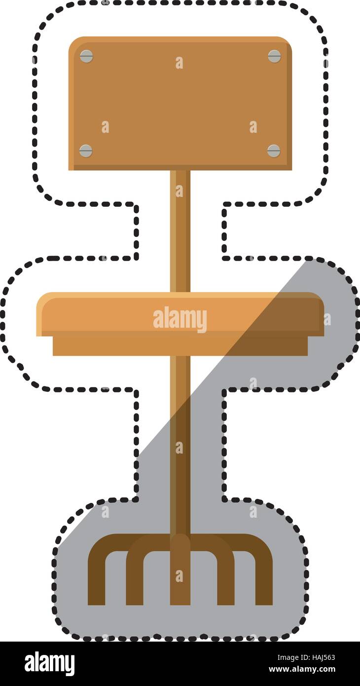 Isolated chair design Stock Vector Image & Art - Alamy