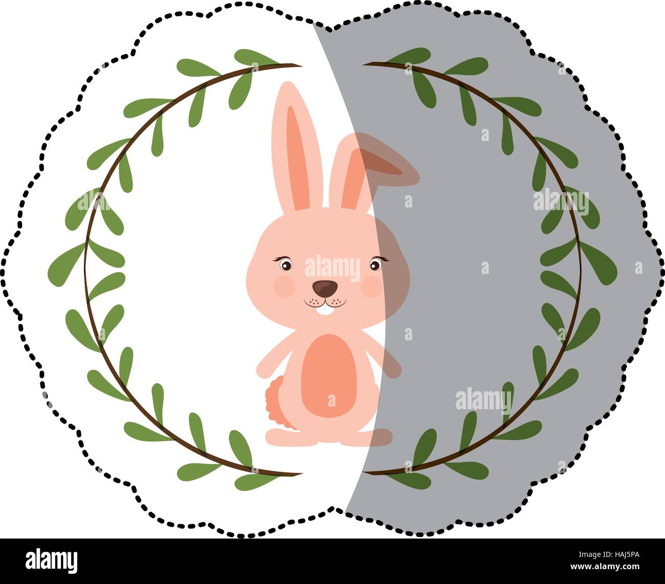 Isolated rabbit cartoon design Stock Vector Image & Art - Alamy