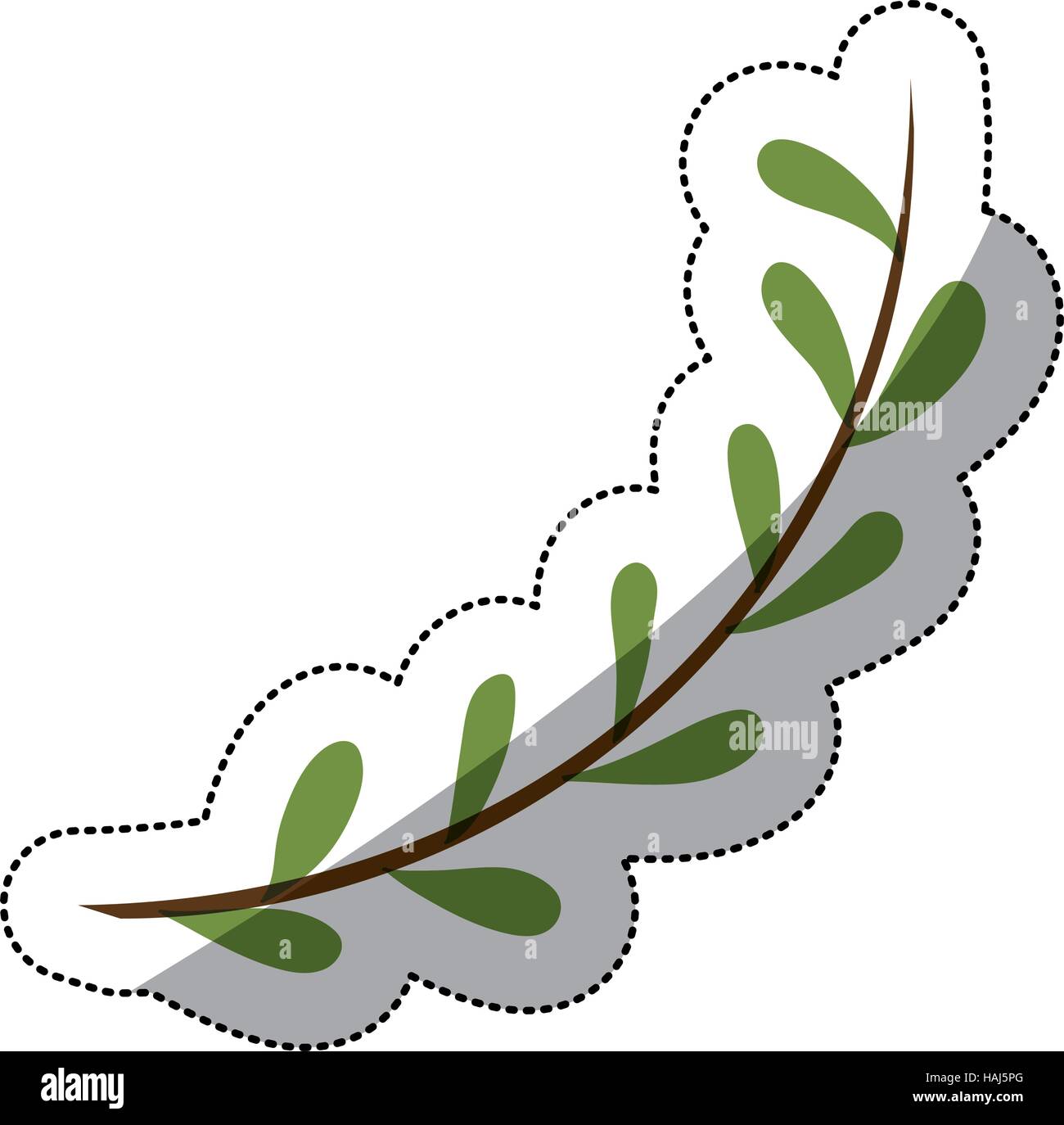 Isolated leaves design Stock Vector Image & Art - Alamy