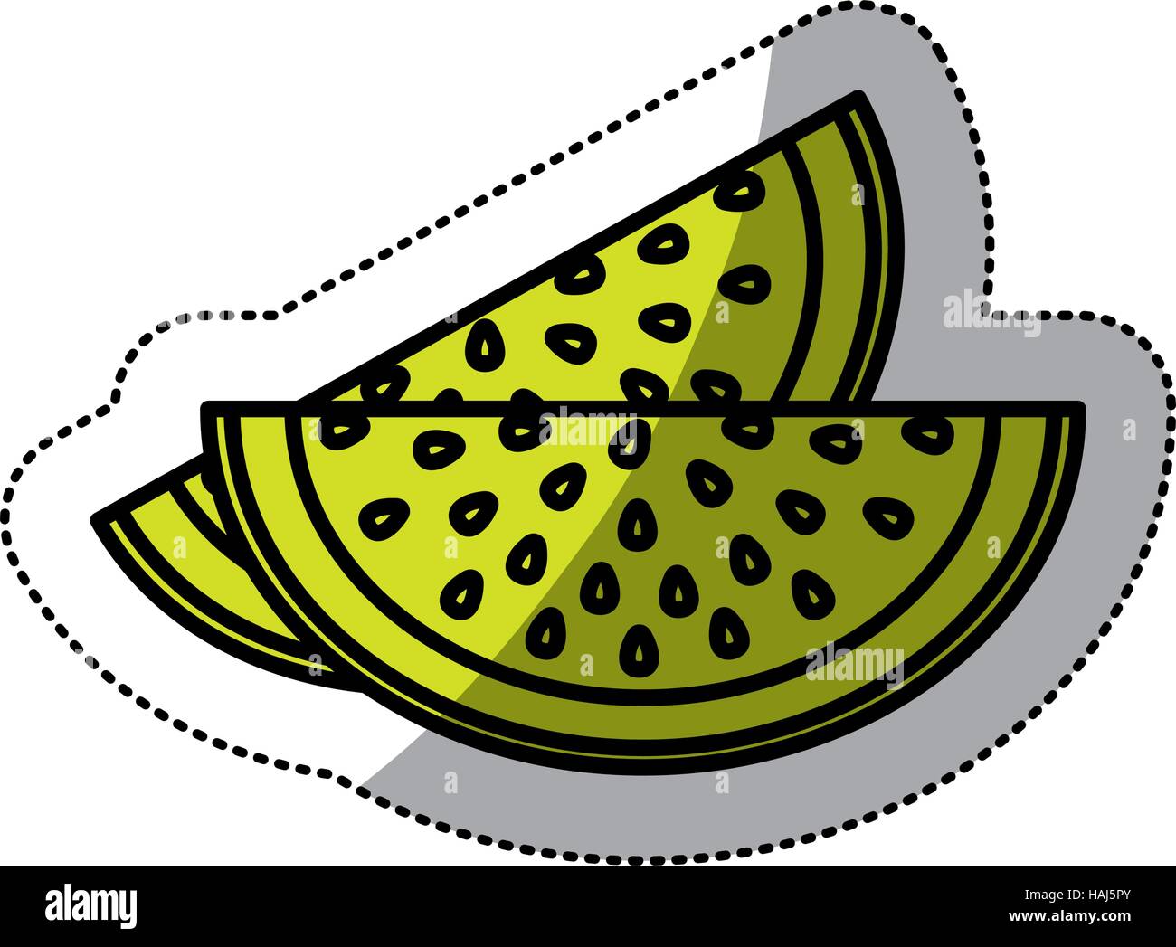 Isolated watermelon fruit design Stock Vector Image & Art - Alamy