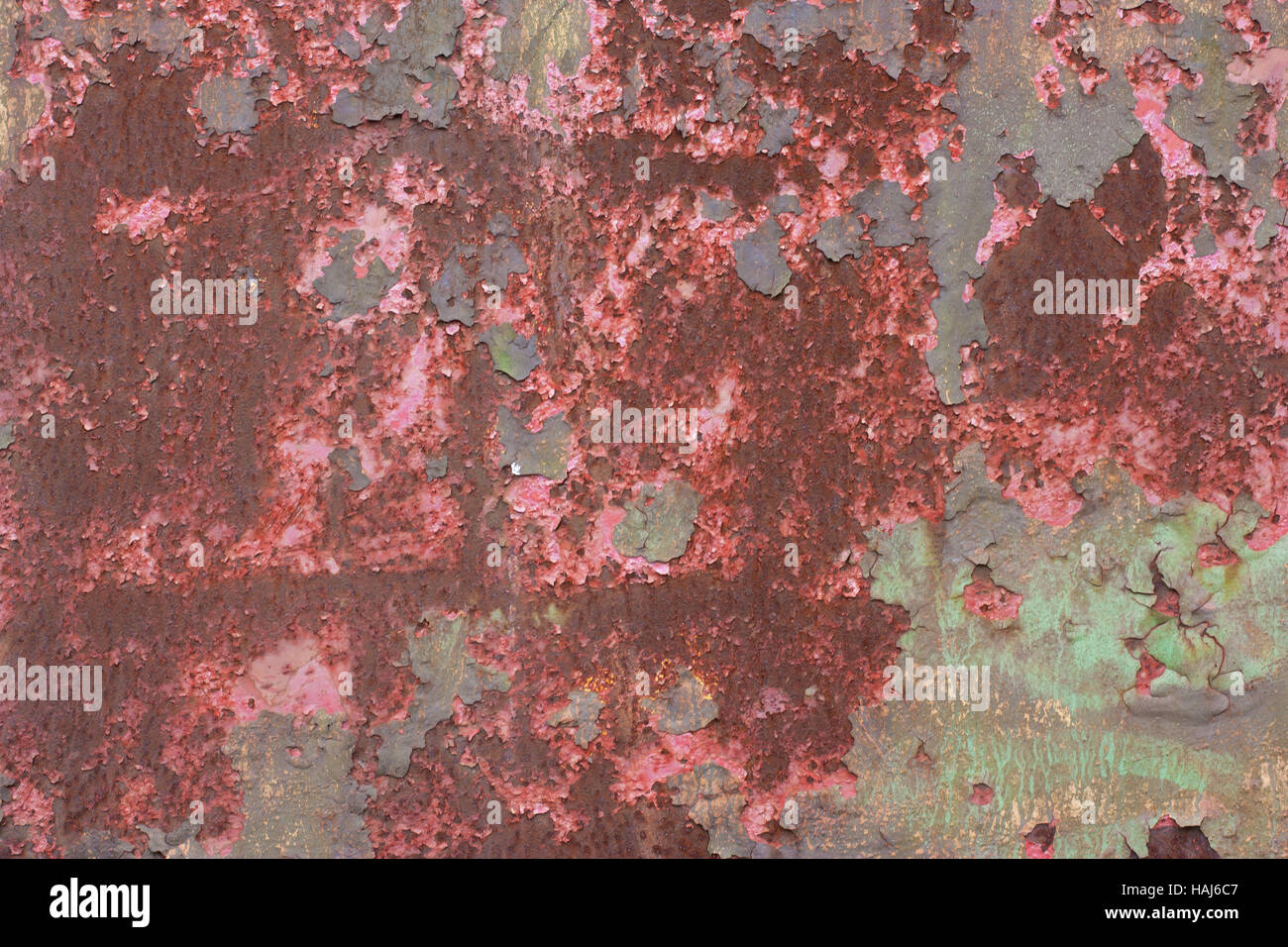 Rusty old red and green vintage background Stock Photo - Alamy