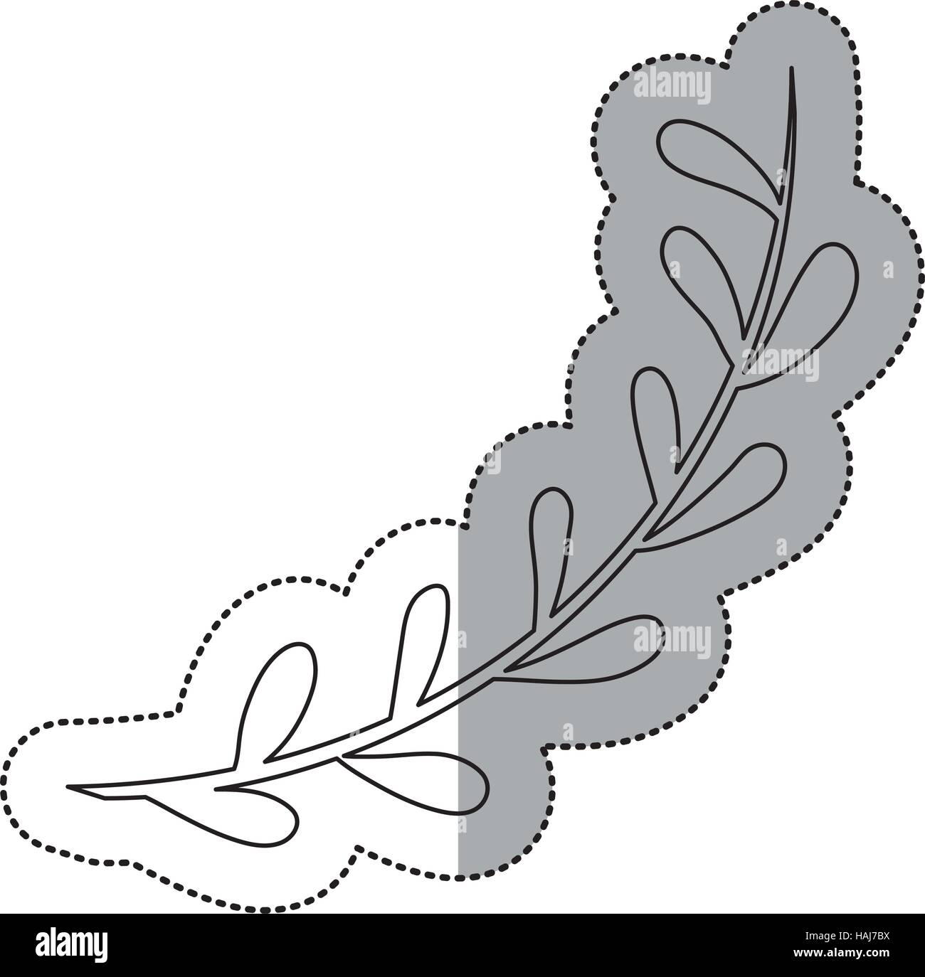 Isolated leaves design Stock Vector Image & Art - Alamy