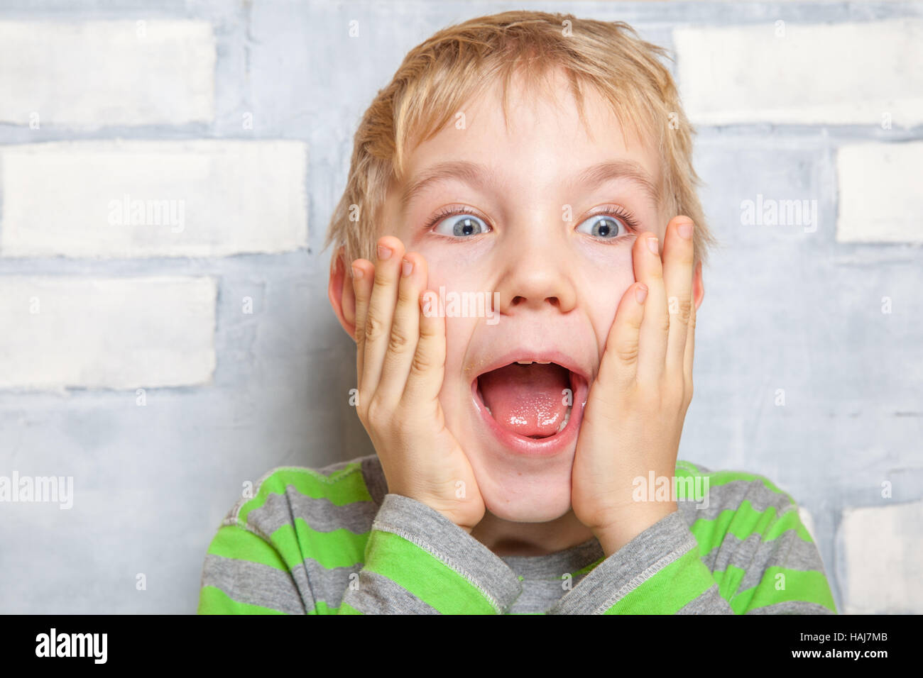 Cute little boy Stock Photo