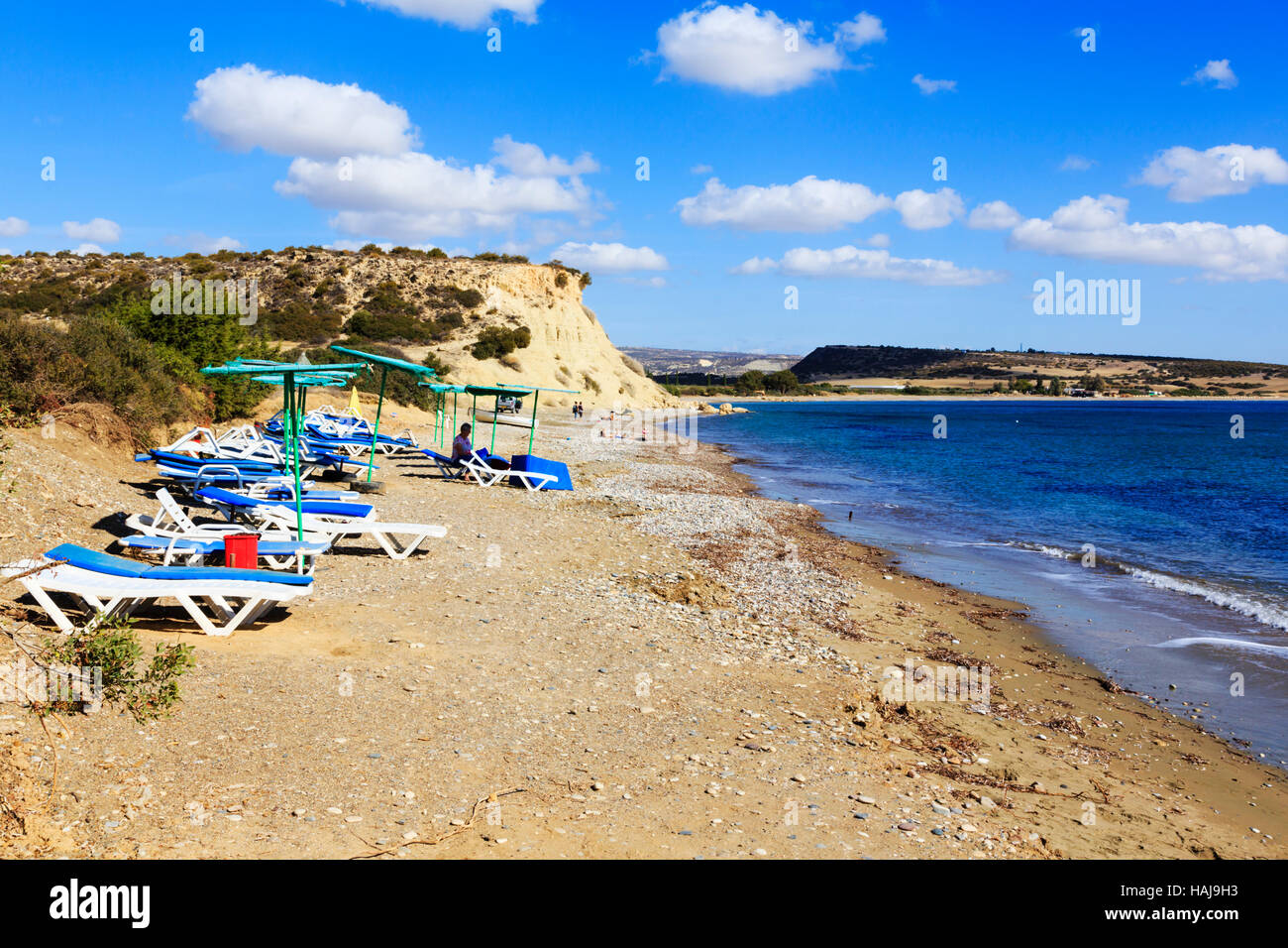 Melanda beach, near Pissouri, Cyprus. Stock Photo