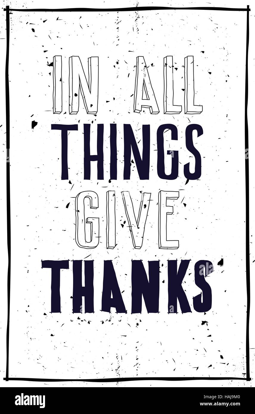 Things give