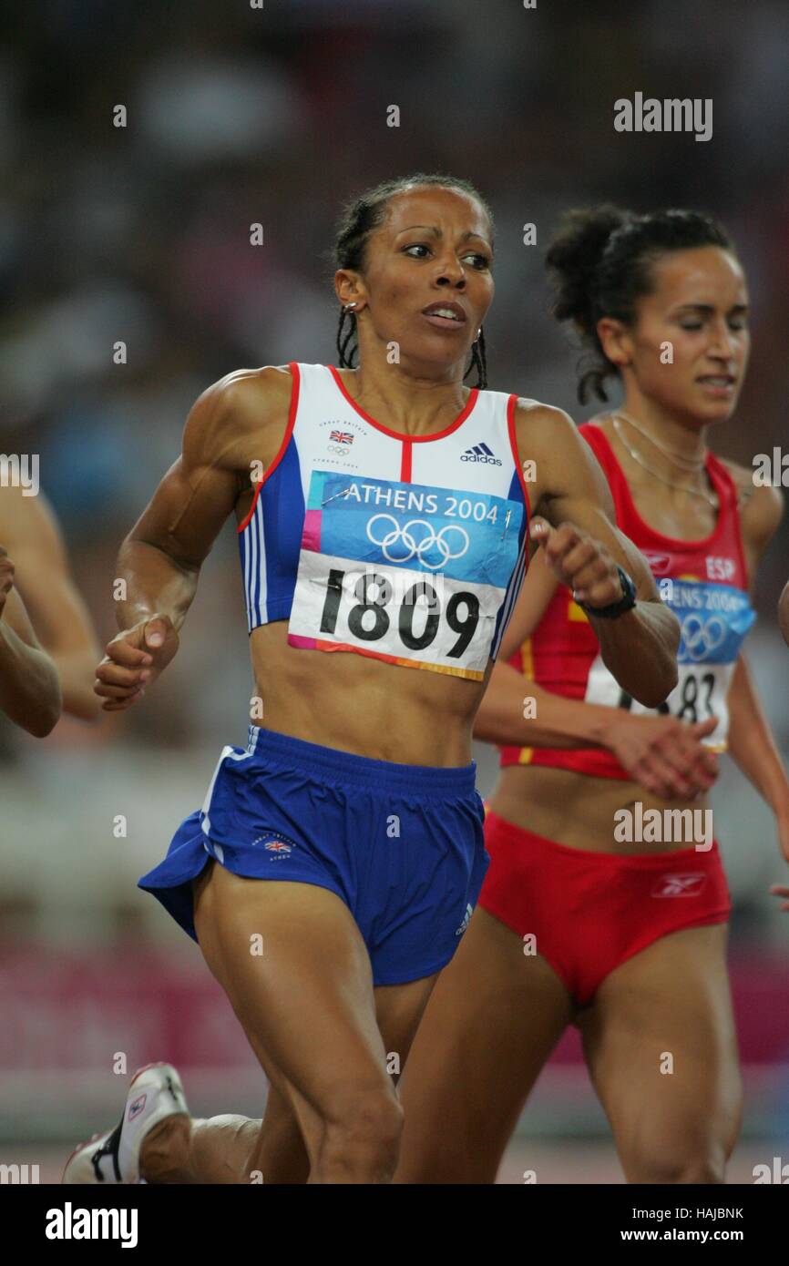 KELLY HOLMES GREAT BRITAIN ATHENS GREECE 24 August 2004 Stock Photo - Alamy