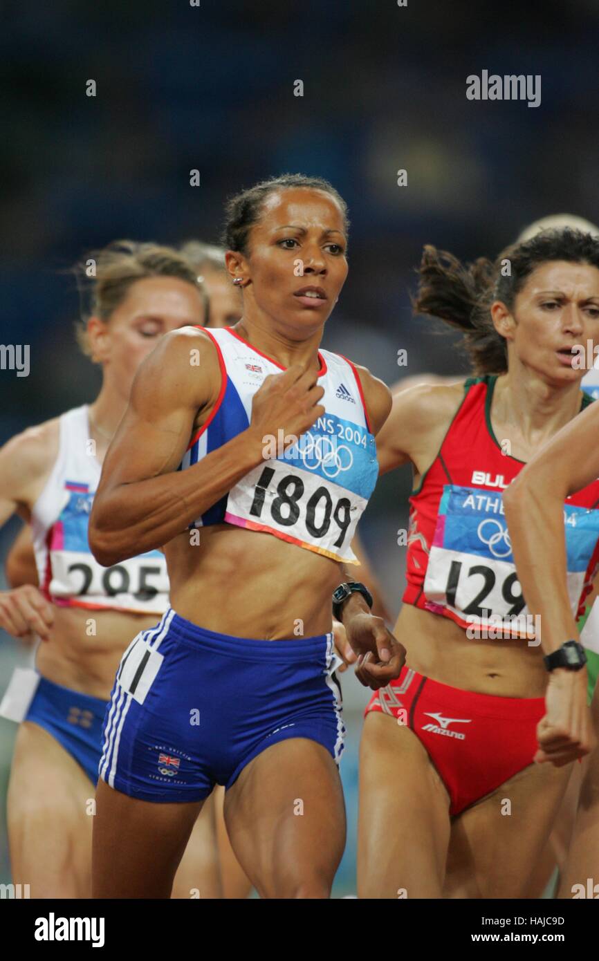 KELLY HOLMES GREAT BRITAIN ATHENS GREECE 26 August 2004 Stock Photo