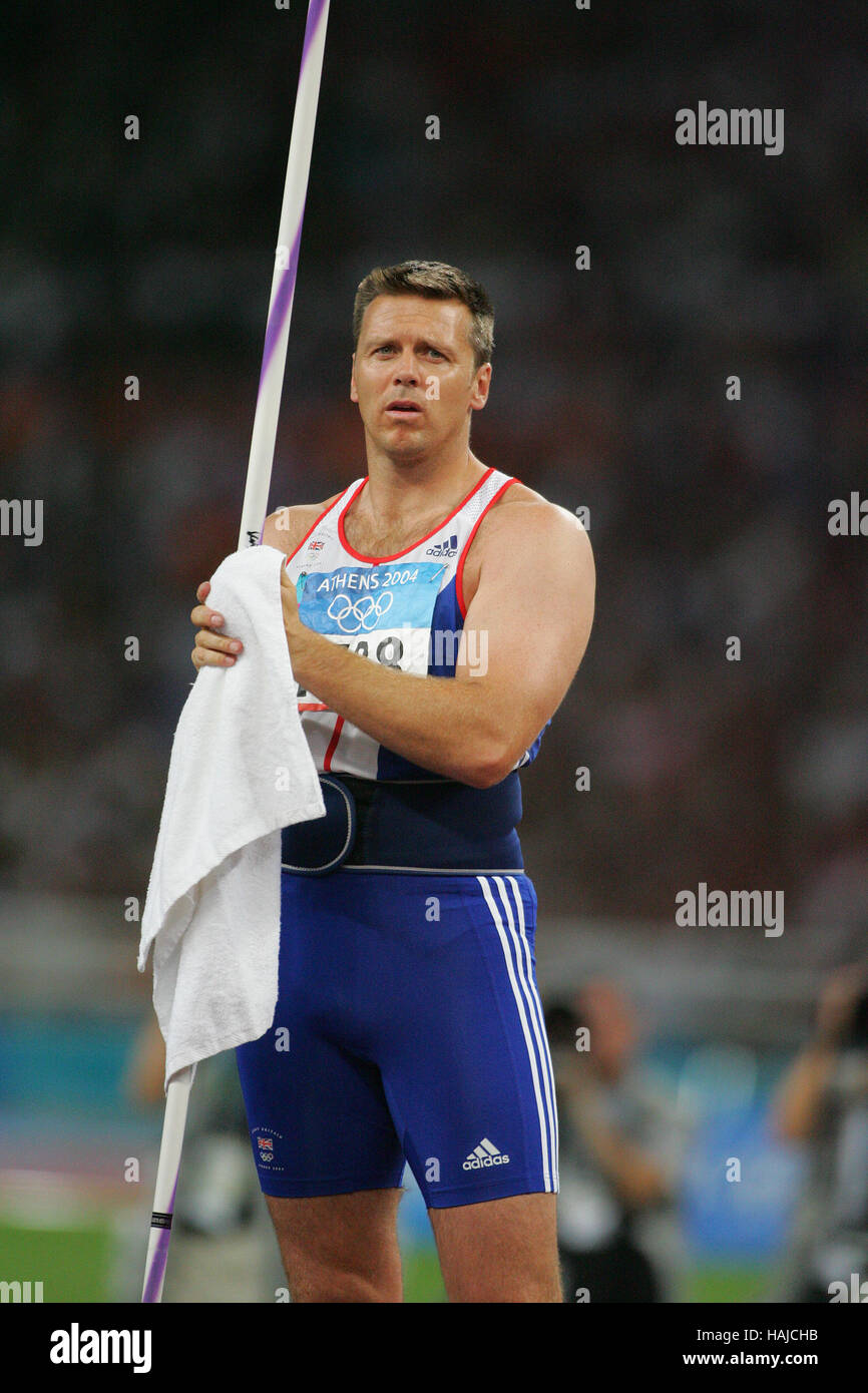 Steve backley javelin olympics olympic hires stock photography and