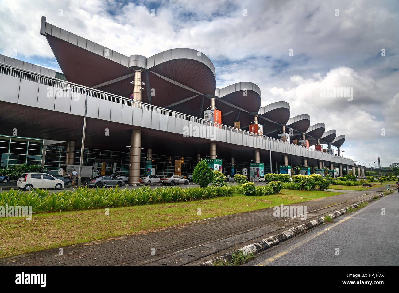 Kuching International Airport. A new terminal at Kuching International