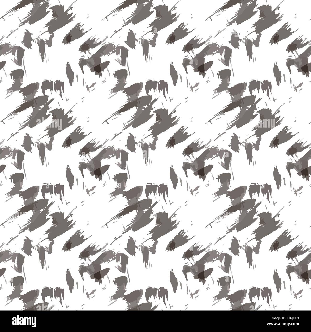 Vector seamless pattern. Abstract background with brush strokes Stock ...