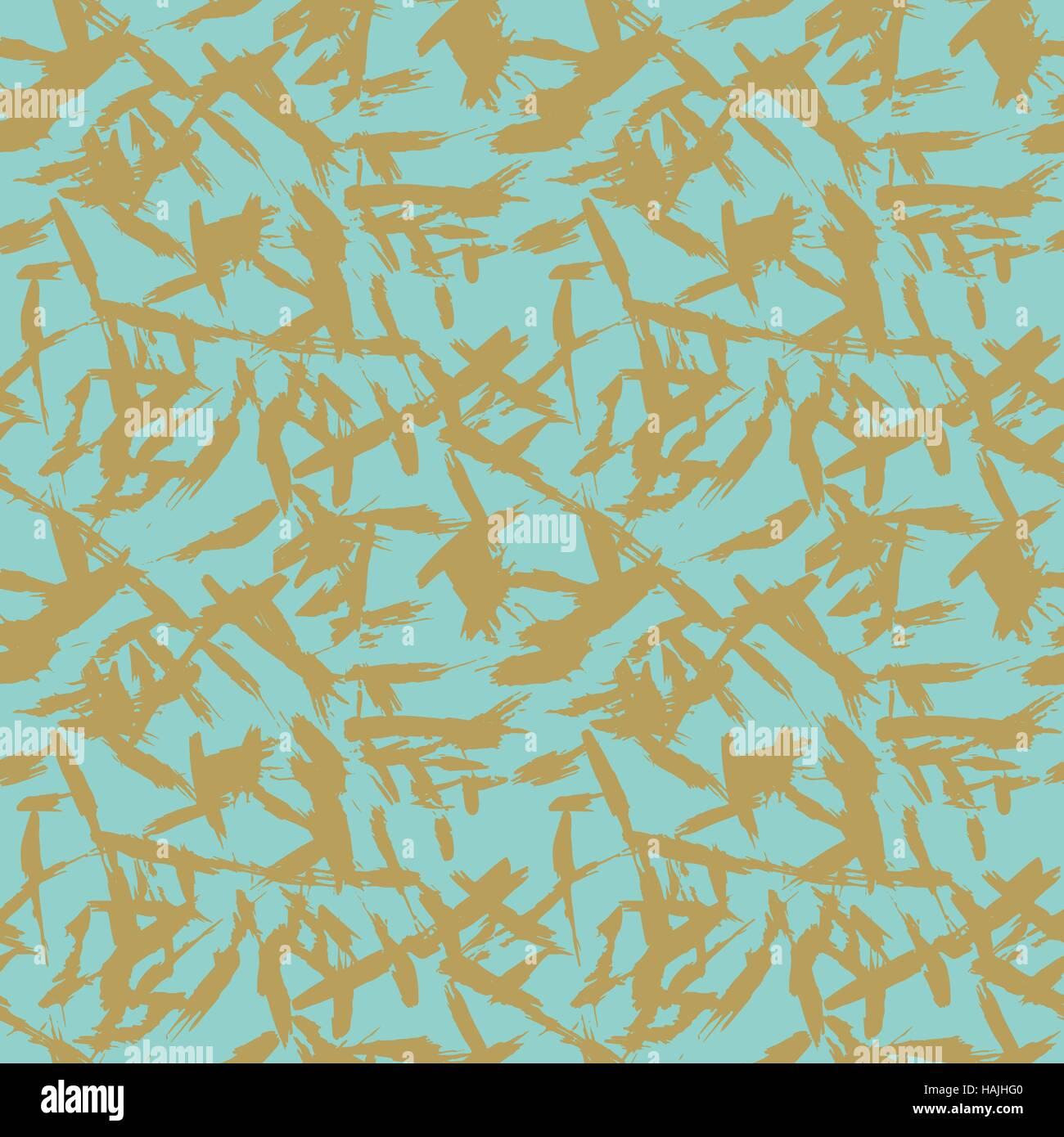 Vector seamless pattern. Abstract background with brush strokes Stock ...