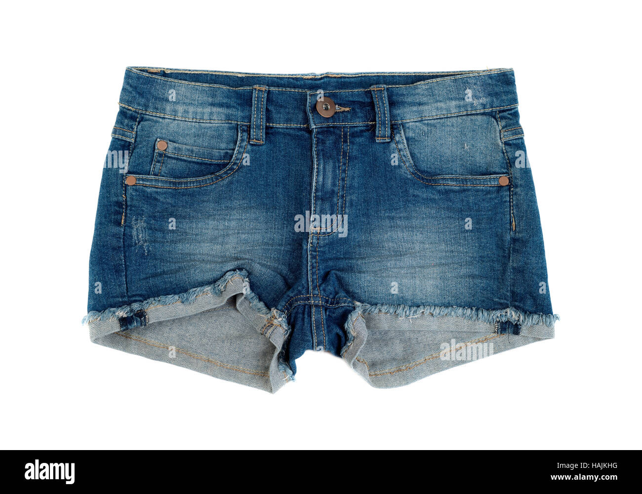 Denim female shorts hi-res stock photography and images - Alamy