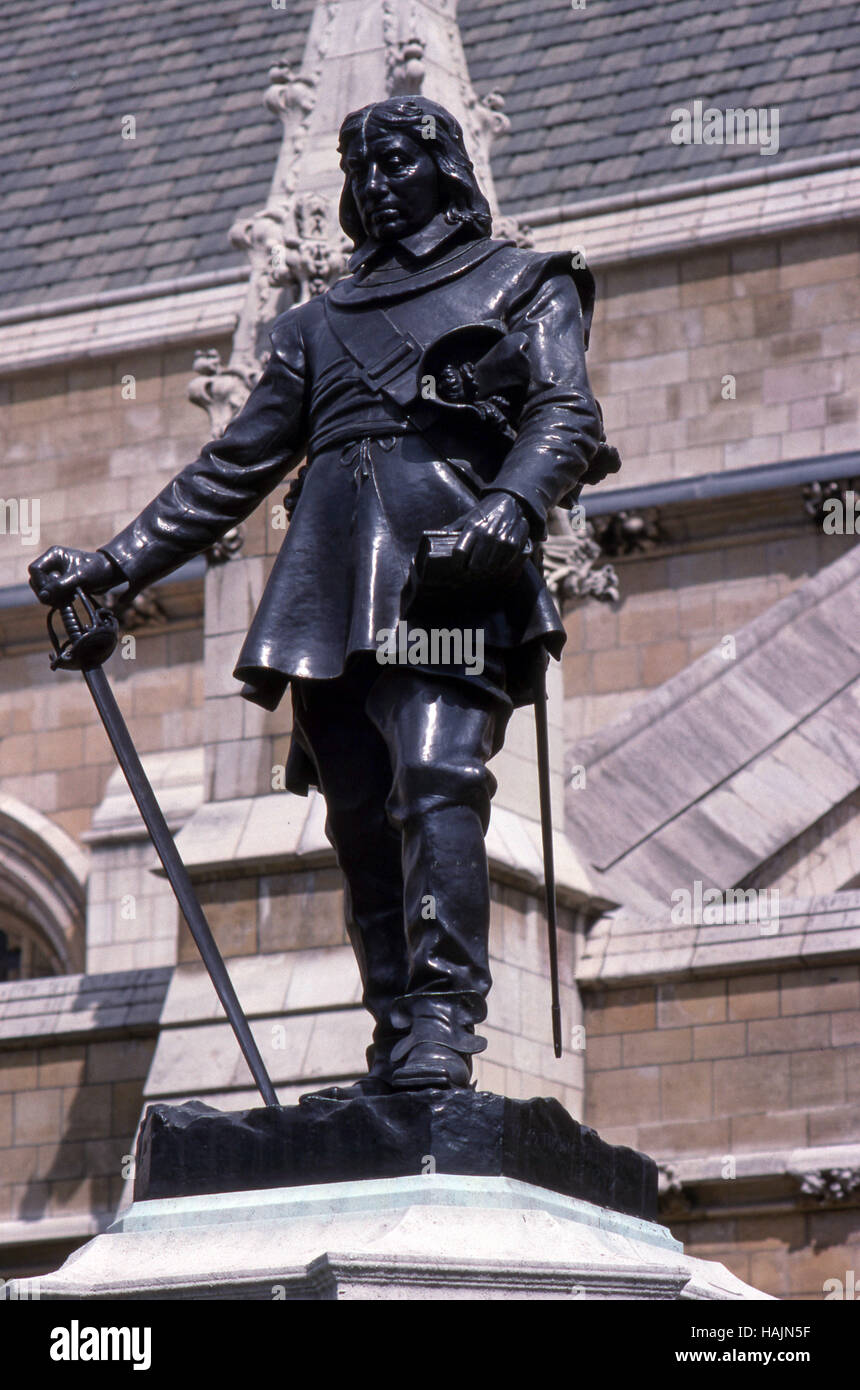 London statue in House of Commons Stock Photo Alamy