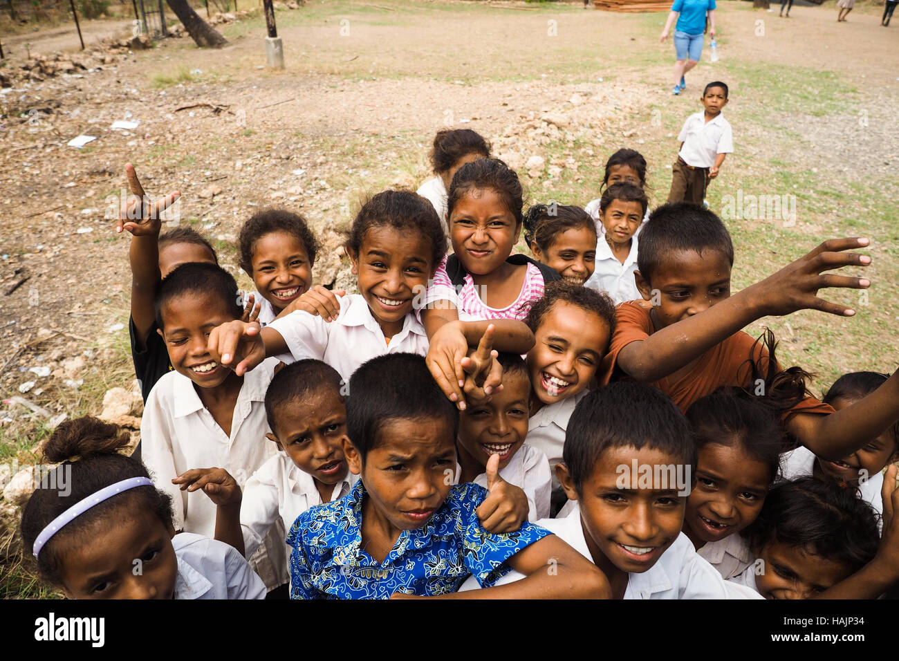 Happy poor kids hi-res stock photography and images - Alamy