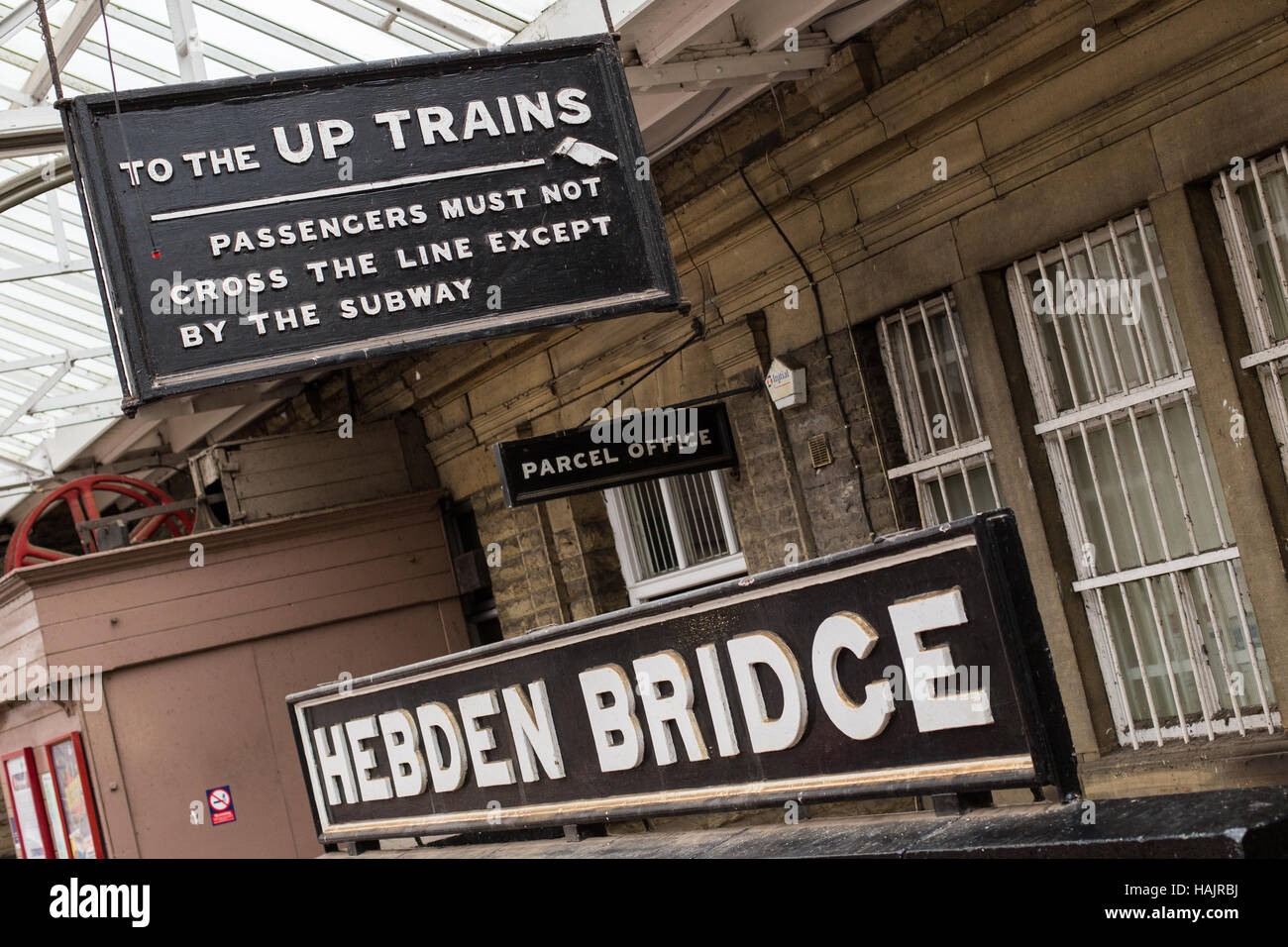 Hebden bridge train station hires stock photography and images Alamy