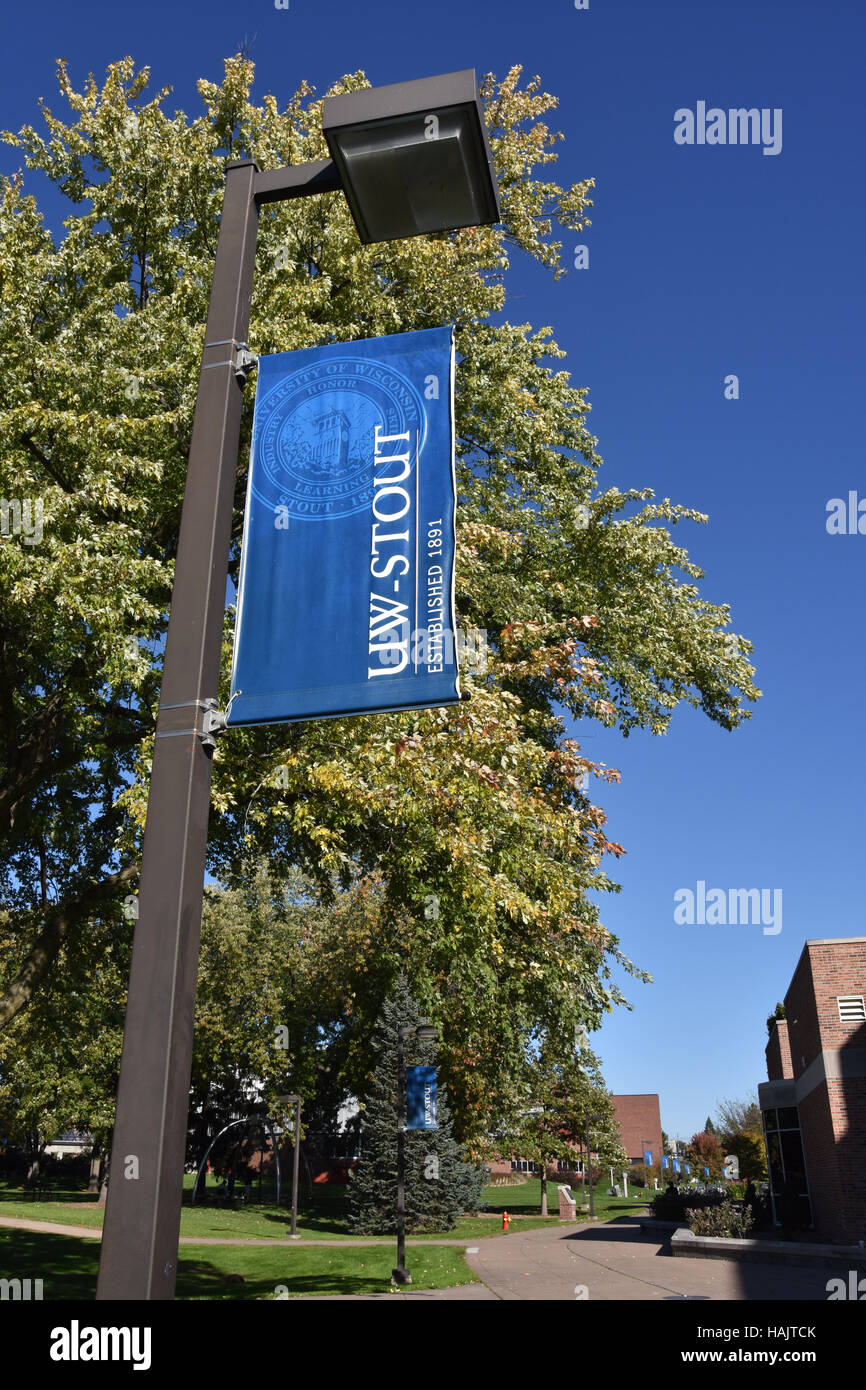 University of Wisconsin Stout in Menomonie, Wisconsin Stock Photo Alamy