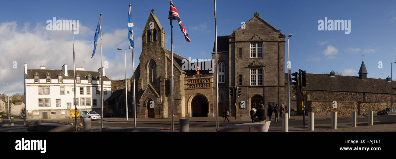 Queen's Gallery, Palace of Holyrood, Edinburgh Stock Photo Alamy