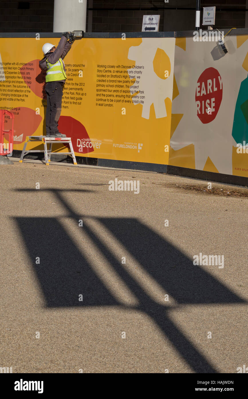 New building complex at Stratford by the Queen Elizabeth Olympic Park