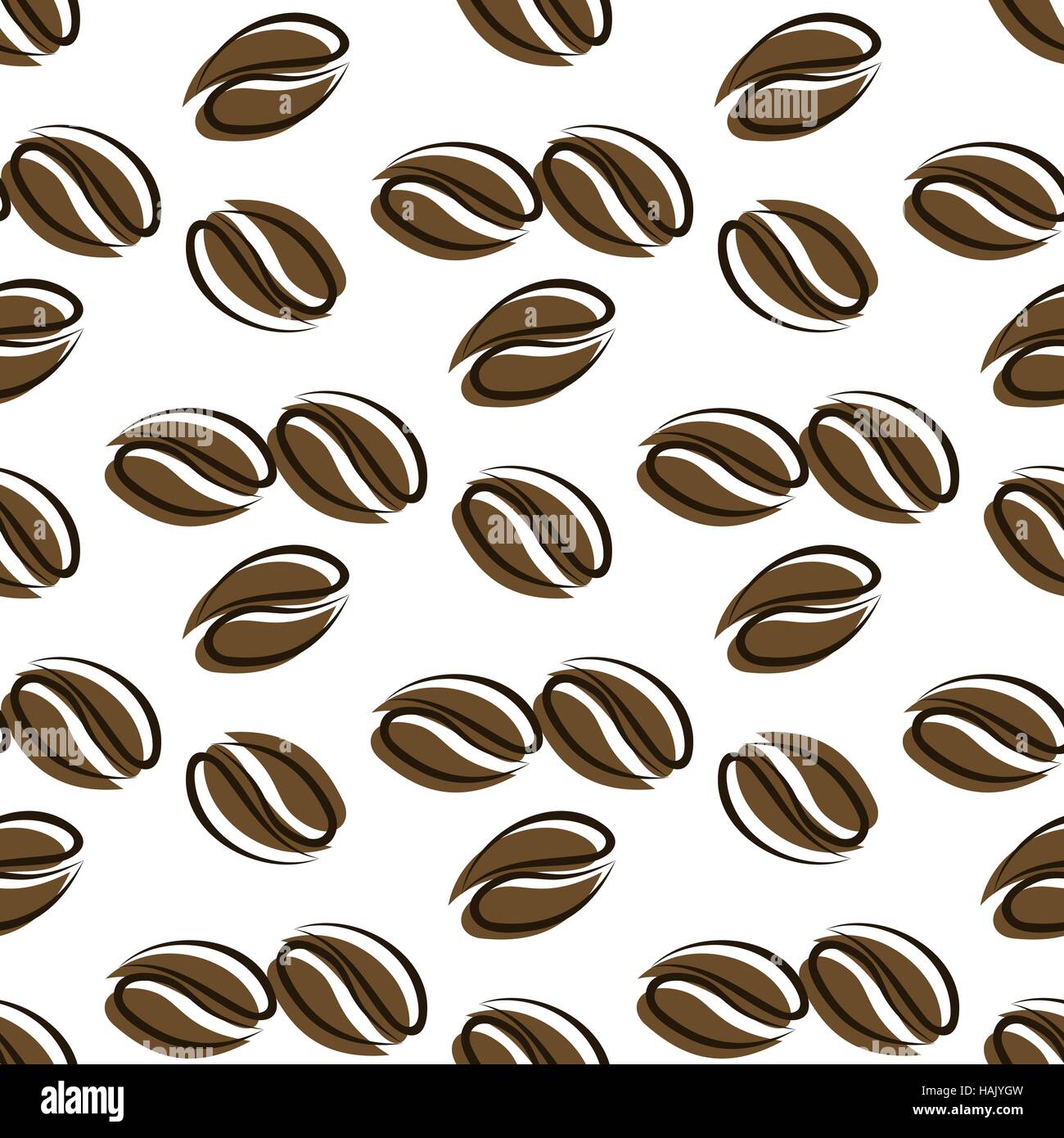 Seamless pattern coffee beans Stock Vector Image & Art - Alamy