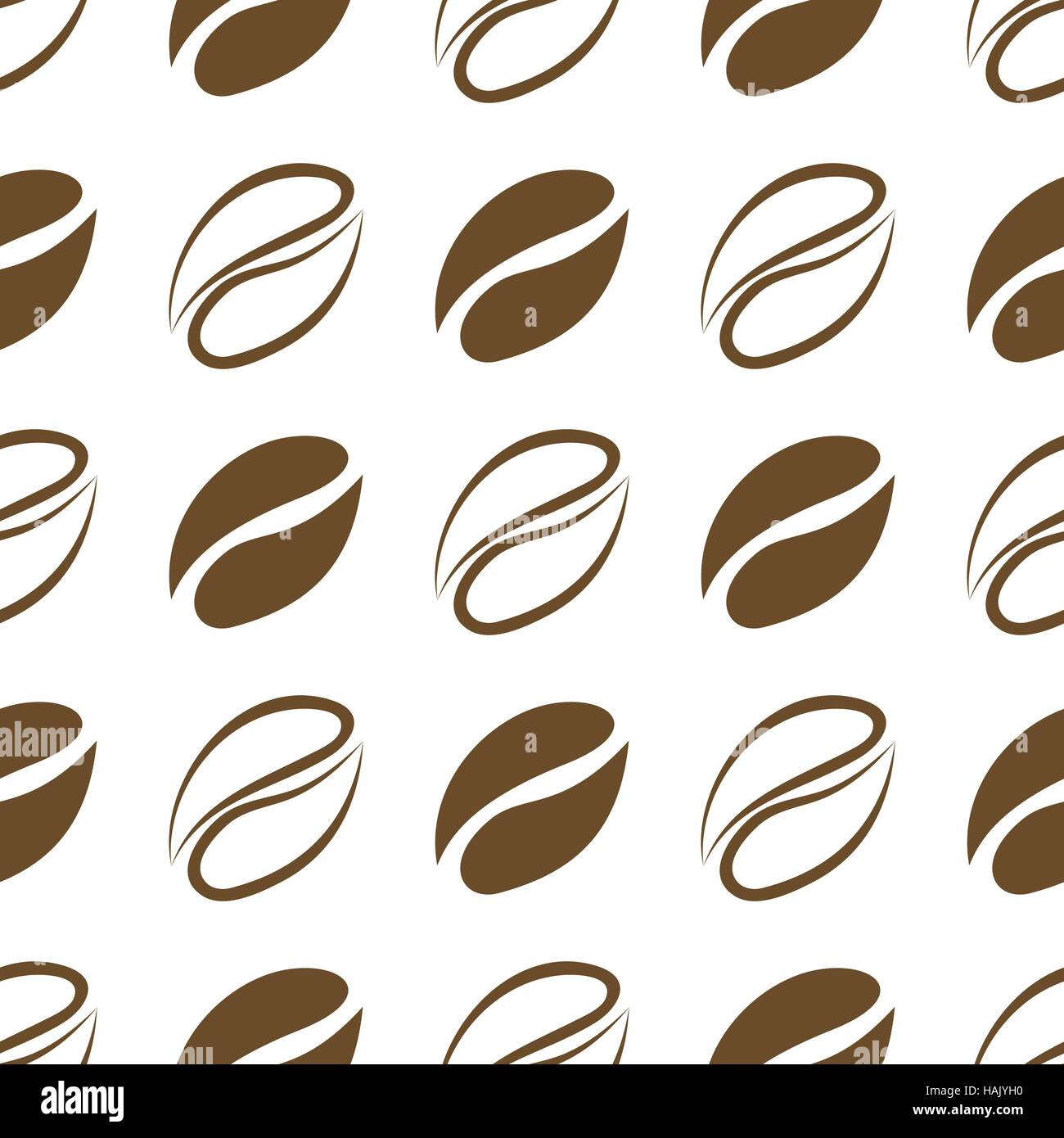 Seamless pattern coffee beans Stock Vector Image & Art - Alamy