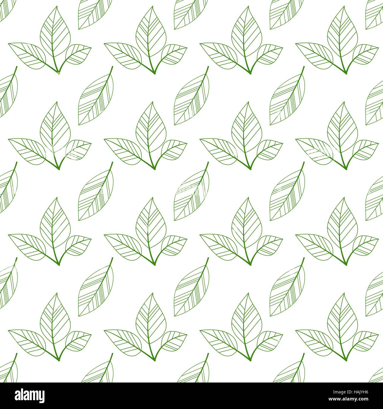 green seamless leaves Stock Vector Image & Art - Alamy