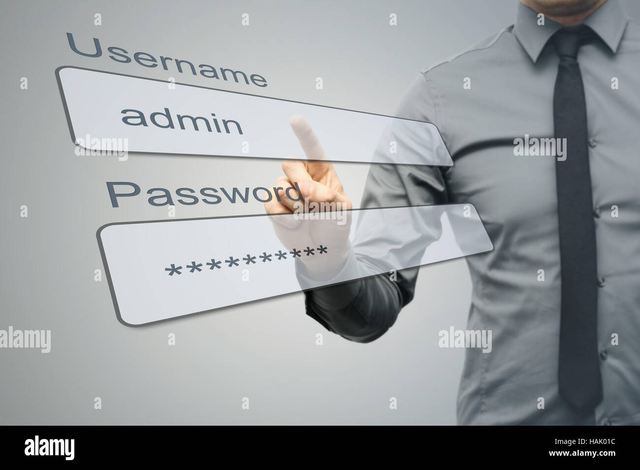 internet security concept Stock Photo