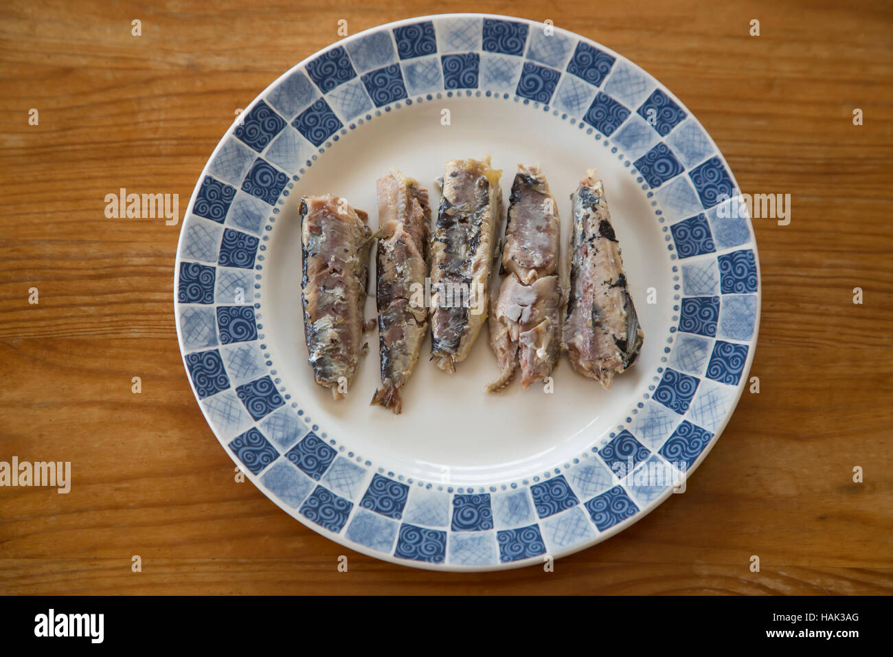 Sardines Tan Plate main image 1