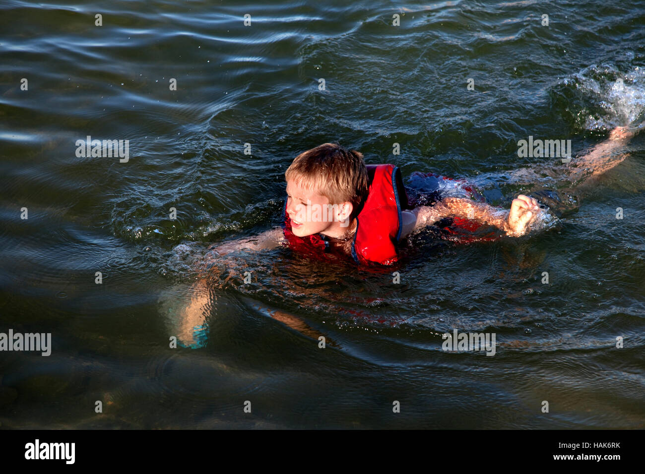 Kids Swimming In Lake High Resolution Stock Photography and Images - Alamy