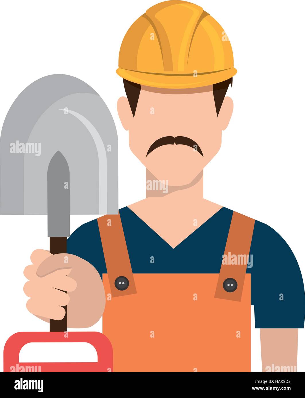 repairman character working icon vector illustration design Stock ...