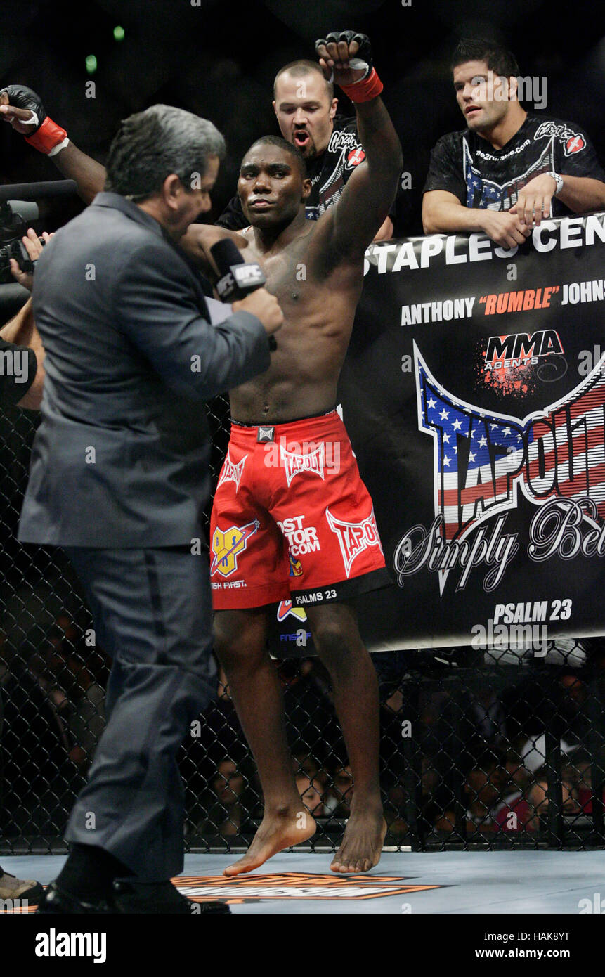 Anthony Johnson at UFC 104 at the Staples Center in Los Angeles