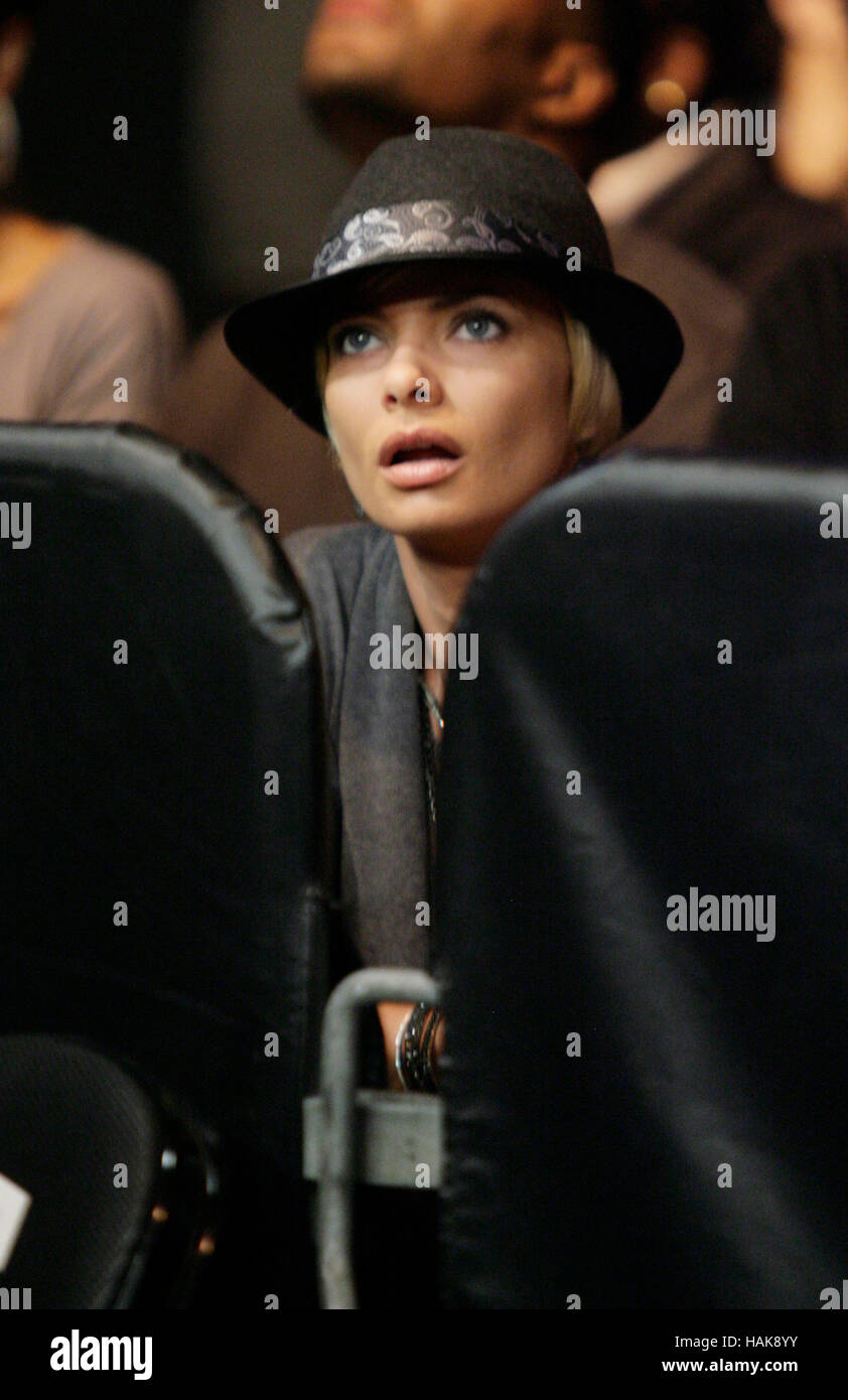 Jaime Pressly at UFC 104 at the Staples Center in Los Angeles, California, on October 24, 2009. Photo by Francis Specker Stock Photo