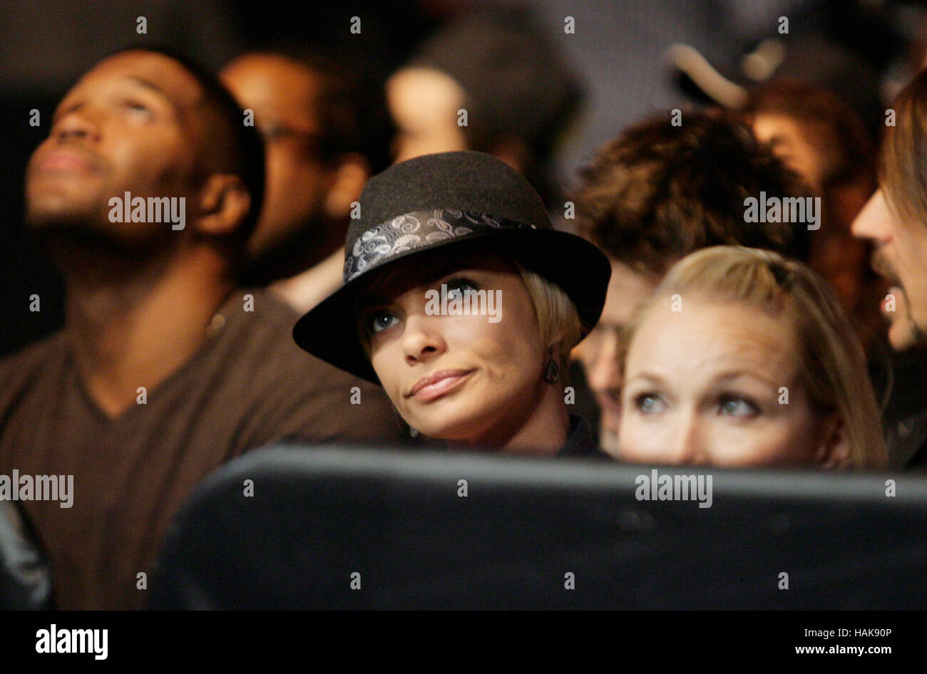 Jaime Pressly at UFC 104 at the Staples Center in Los Angeles, California, on October 24, 2009. Photo by Francis Specker Stock Photo