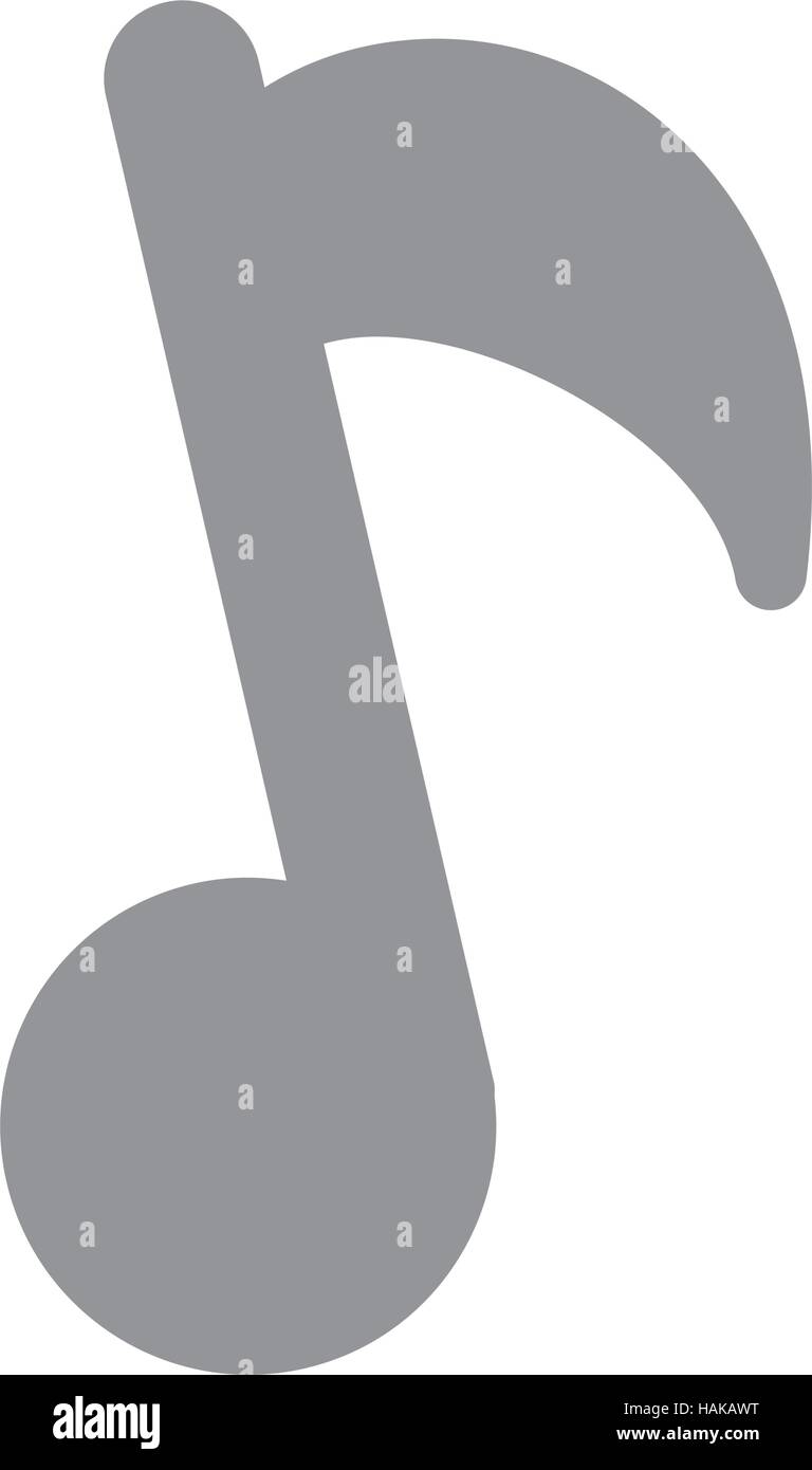 Isolated music note icon vector illustration graphic design Stock ...