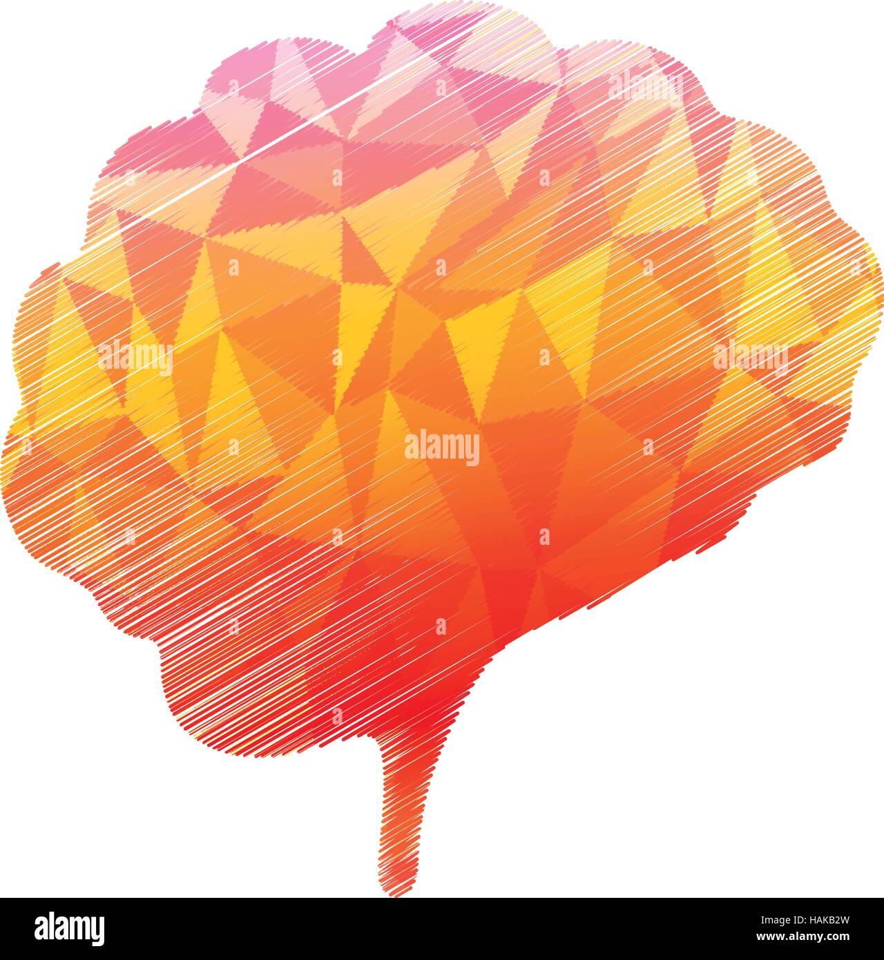 Human brain mind icon vector illustration graphic design Stock Vector ...