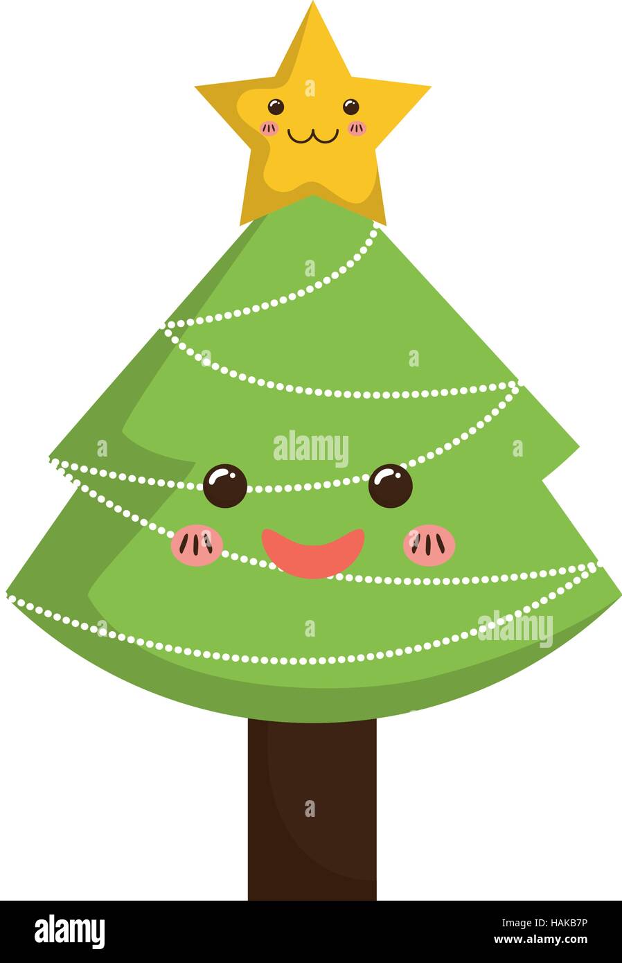 xmas pine tree icon vector illustration graphic design Stock Vector ...