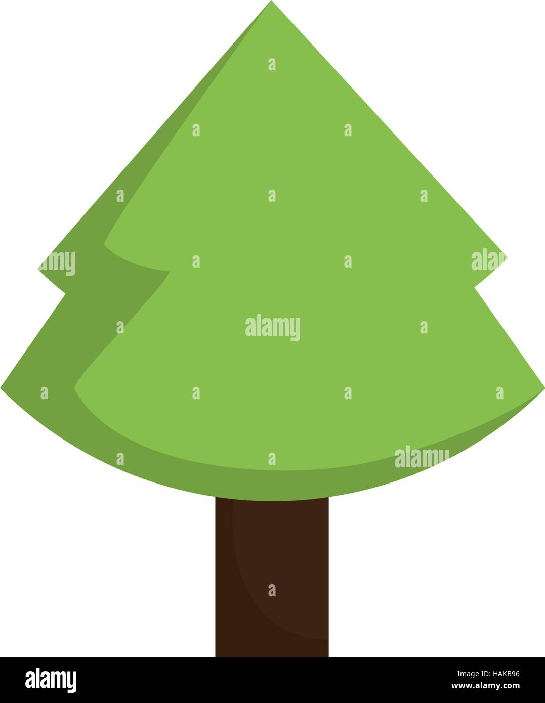 xmas pine tree icon vector illustration graphic design Stock Vector ...