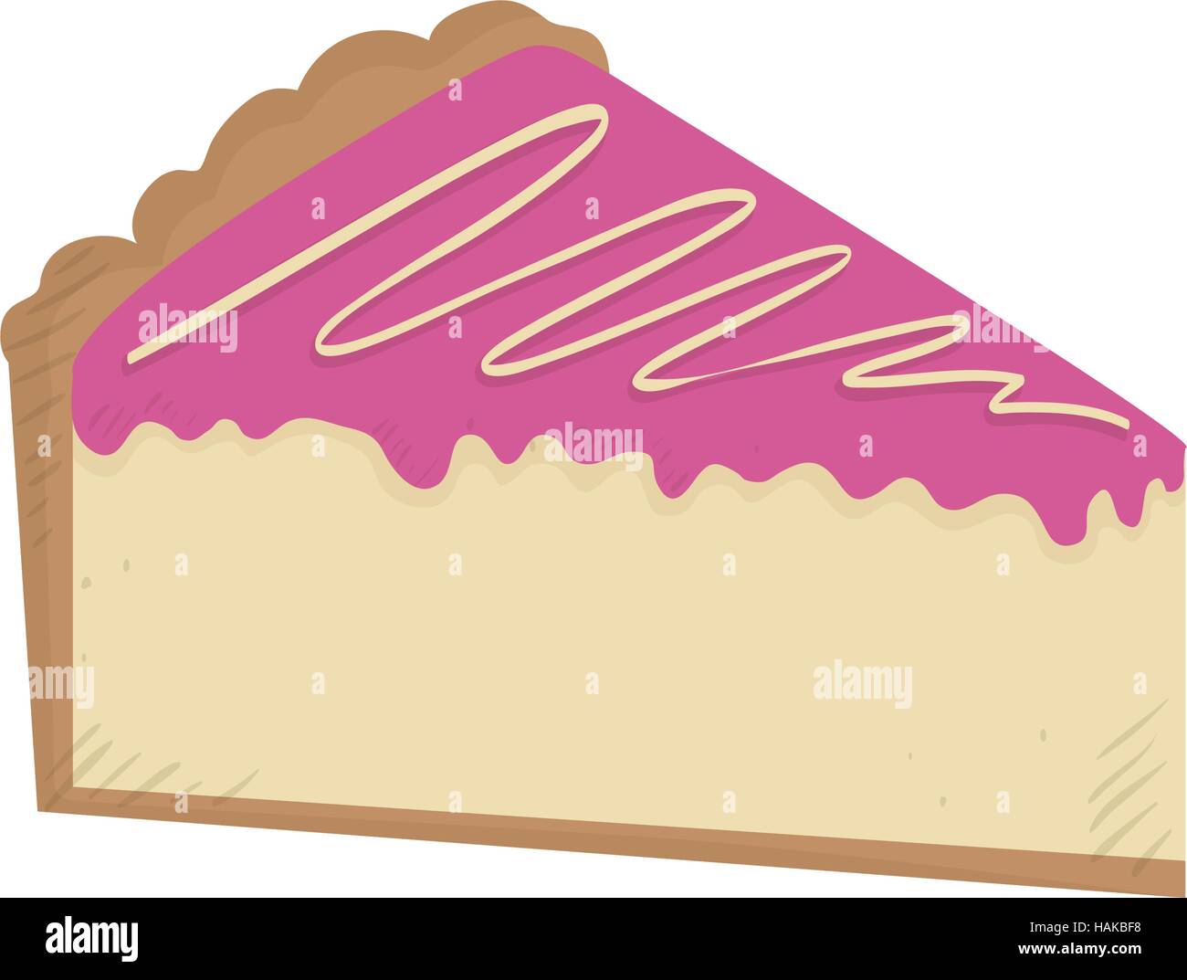 delicious Cake dessert icon vector illustration graphic design Stock ...