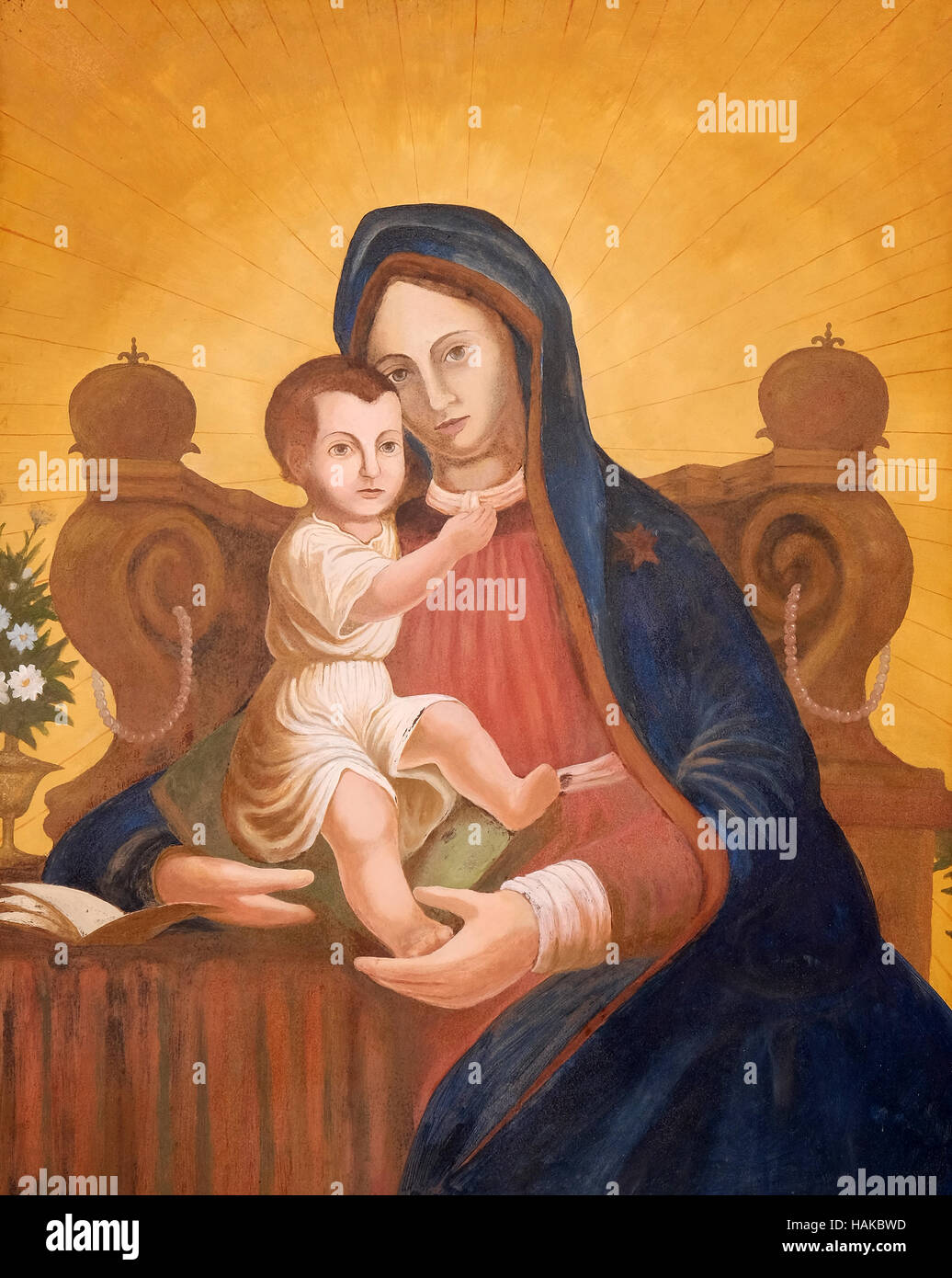 virgin mary baby jesus zagreb stock photos virgin mary baby jesus