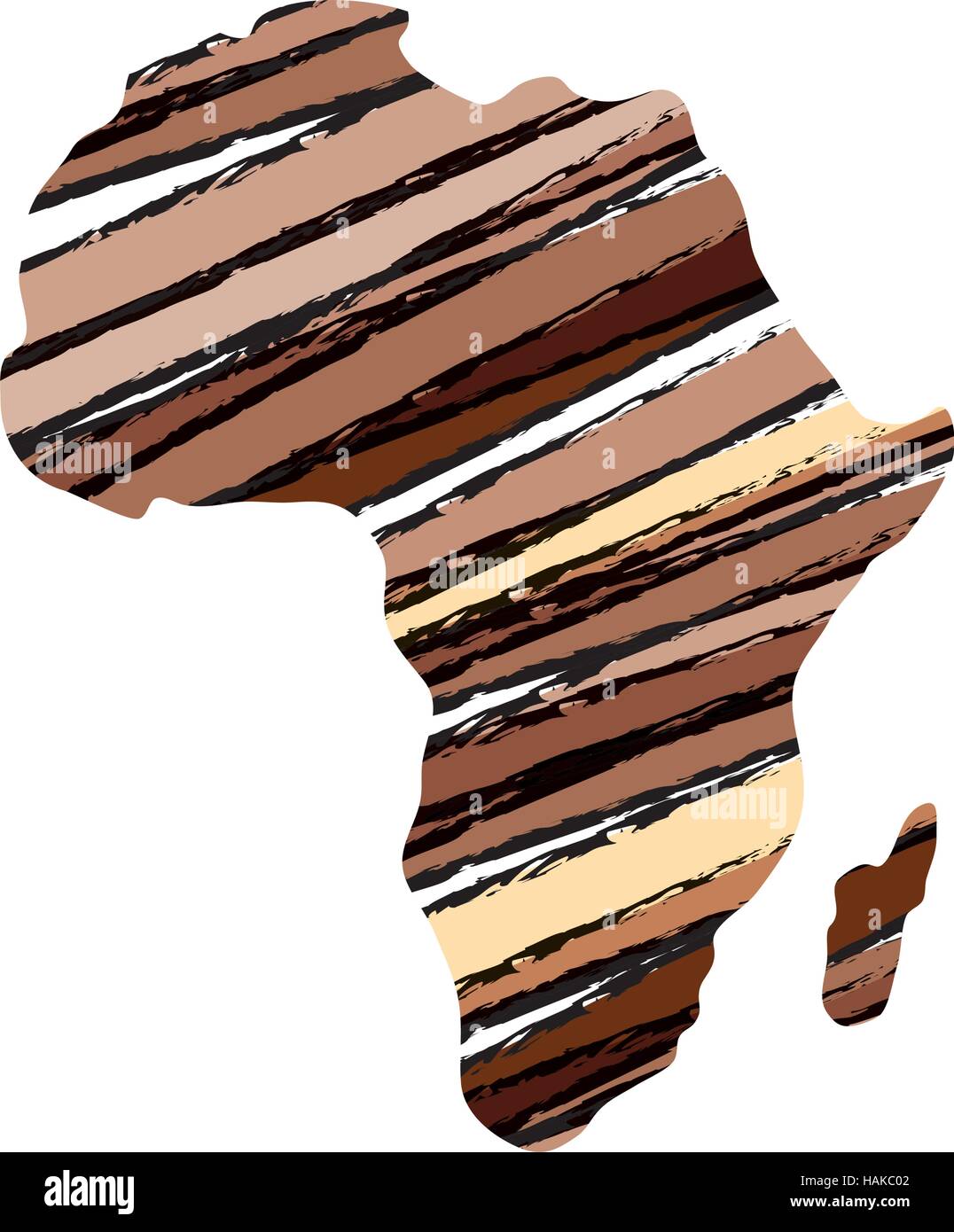 Africa map silhouette icon vector illustration graphic design Stock ...