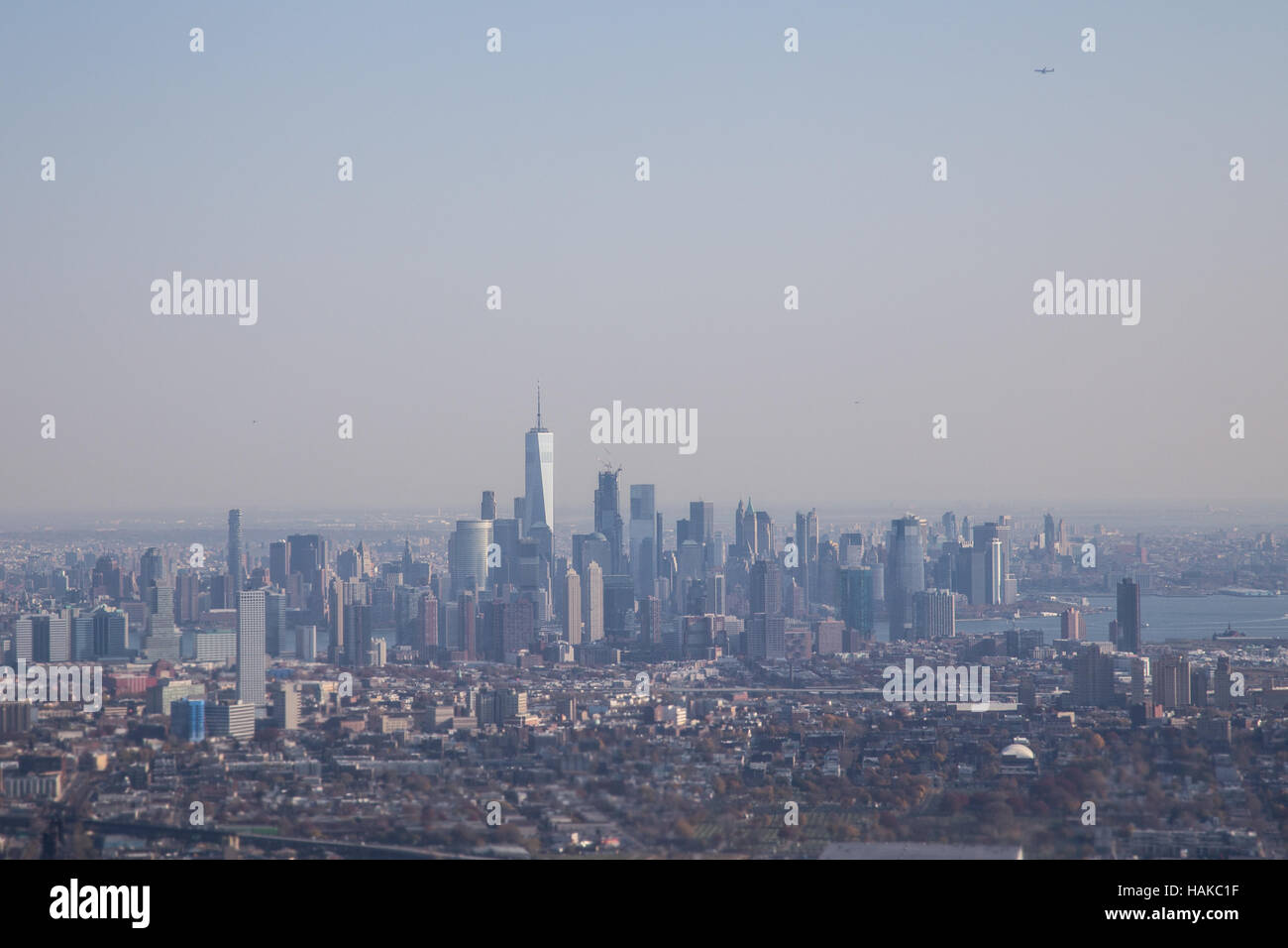 Aerial view of lower manhattan hi-res stock photography and images - Alamy