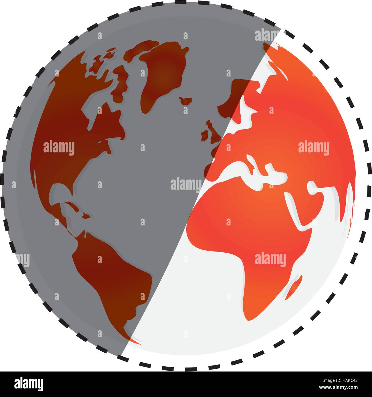 Earth world planet icon vector illustration graphic design Stock Vector ...