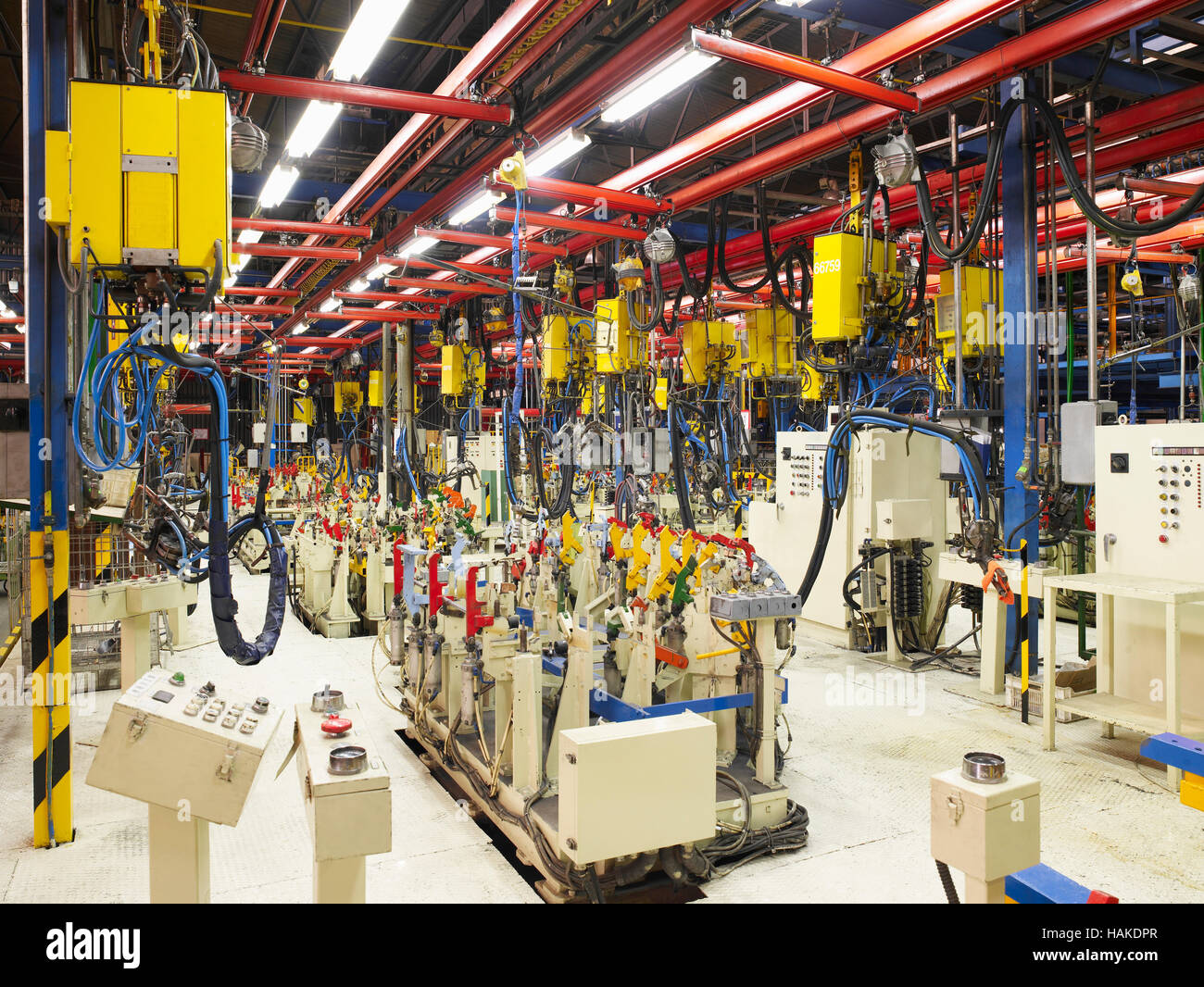 Automotive plant assembly line hires stock photography and images Alamy