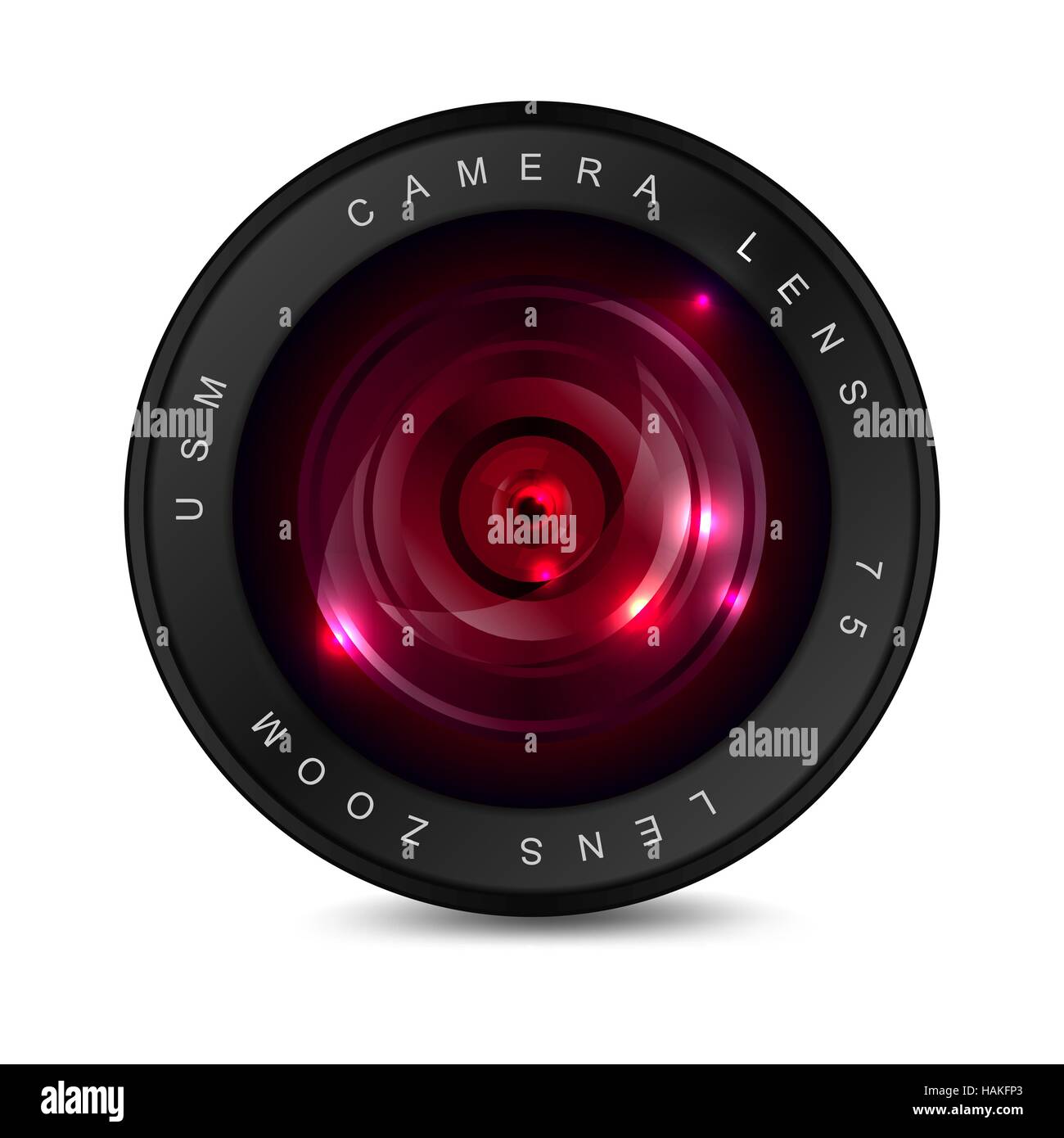 Lens Stock Vector Images - Alamy