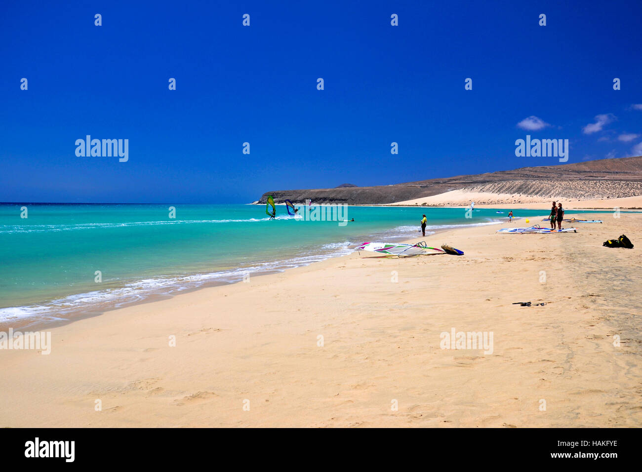 Sotavento, Fuerteventura, Canary Islands Stock Photo