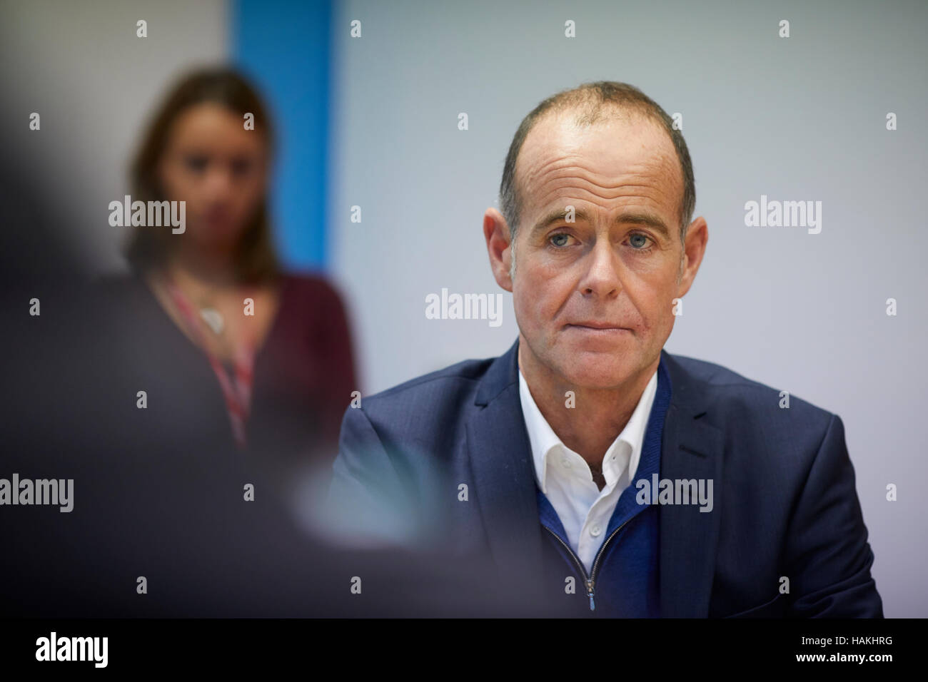 Stuart Marks  portrait   Chairman - L Marks Limited investor in modern tech companies young startup Stock Photo