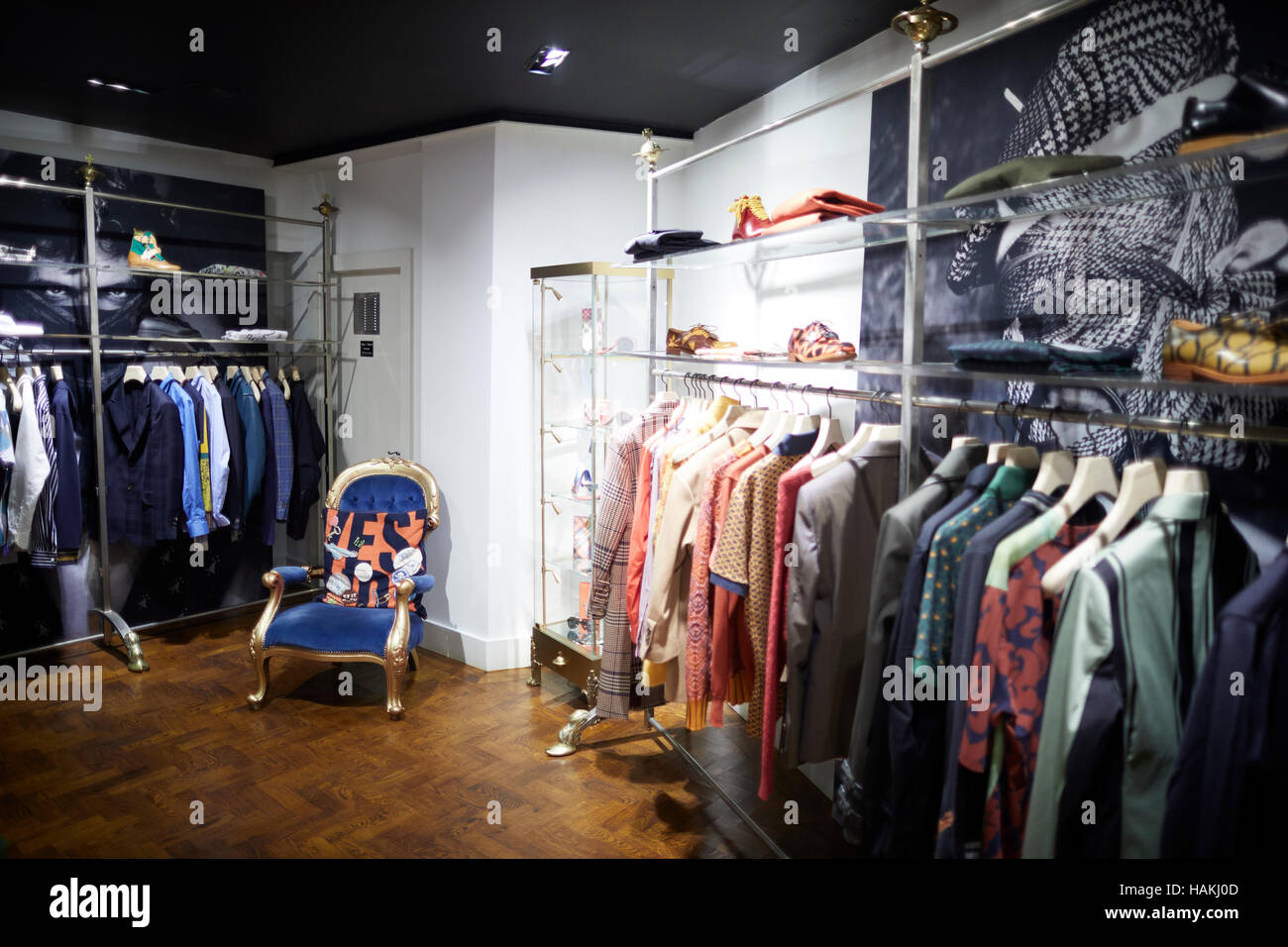 Manchester Vivienne Westwood shop interior mens King Street fashion ...
