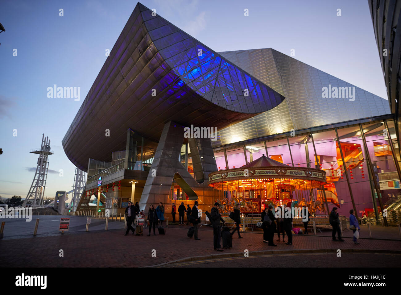 Salford Quays Lowry Theatre exterior Museum public exhibition space art ...