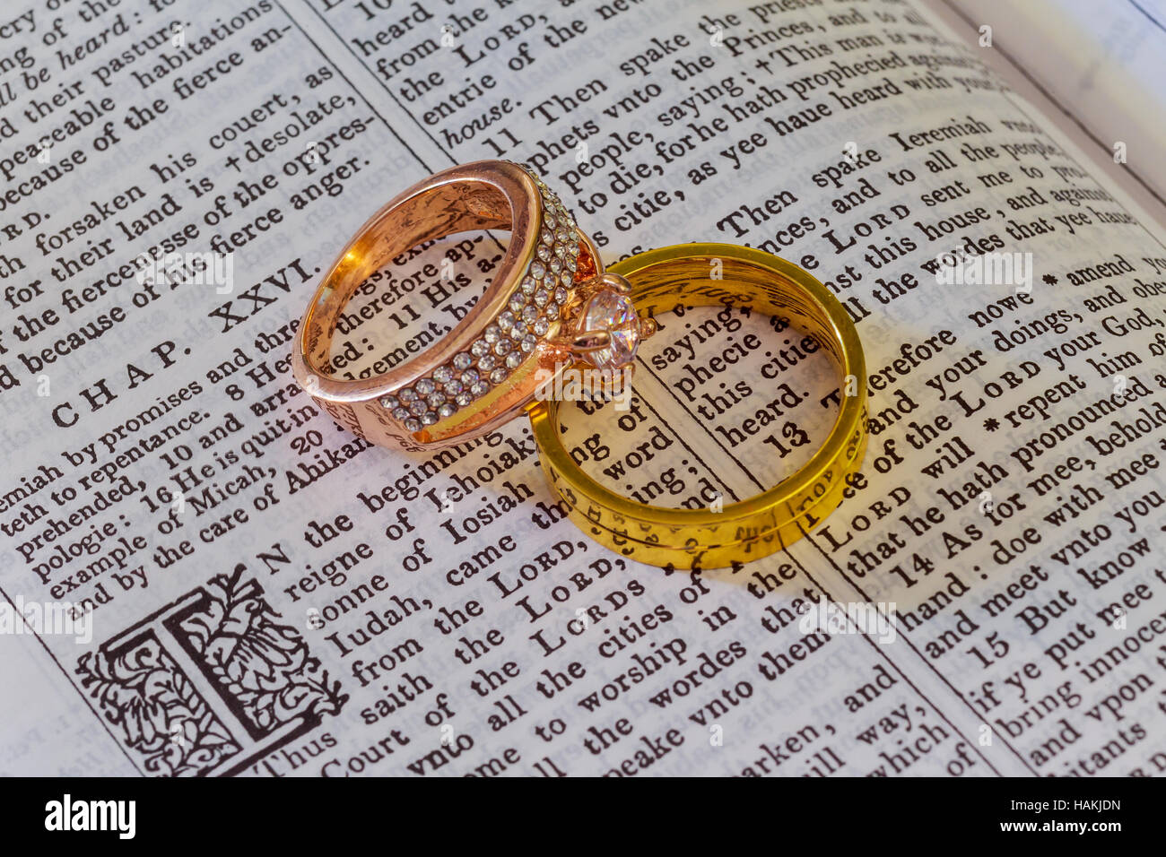 november 04 2016 wedding ring on a bible open to marriage scripture