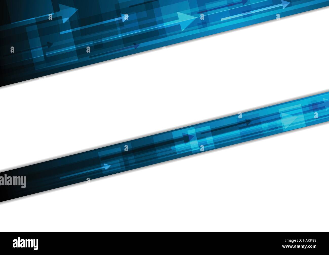 Blue Tech Motion Abstract Background With Arrows Vector Design