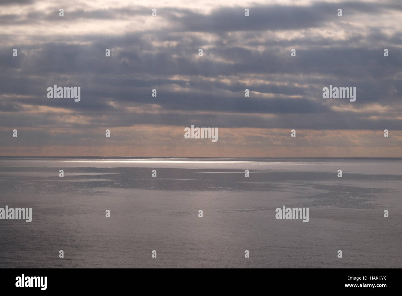 Stormy sky over the Adriatic sea near Dubrovnik, Croatia Stock Photo ...